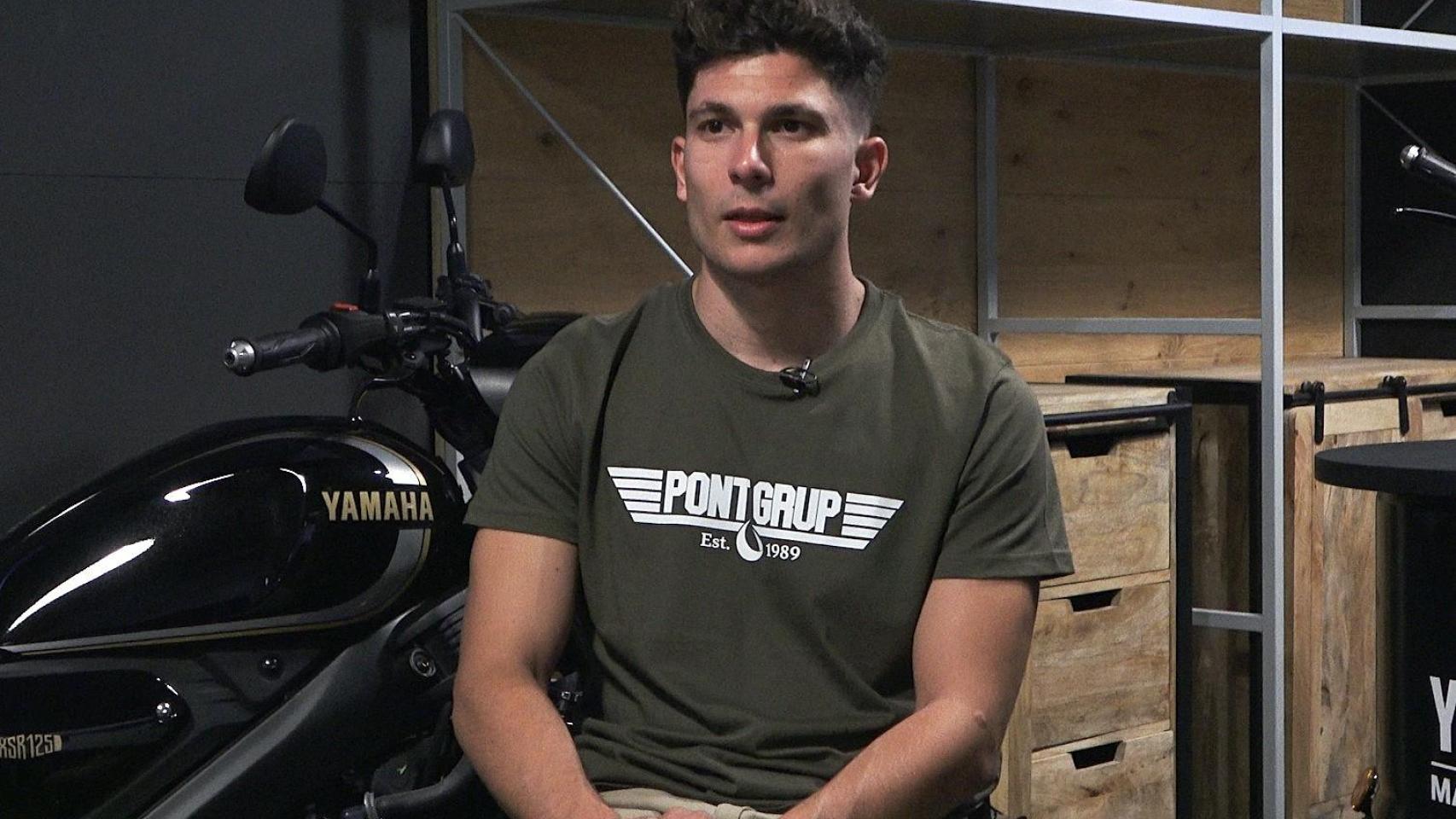 Carlos Tatay durante la entrevista con EL ESPAÑOL de Málaga.