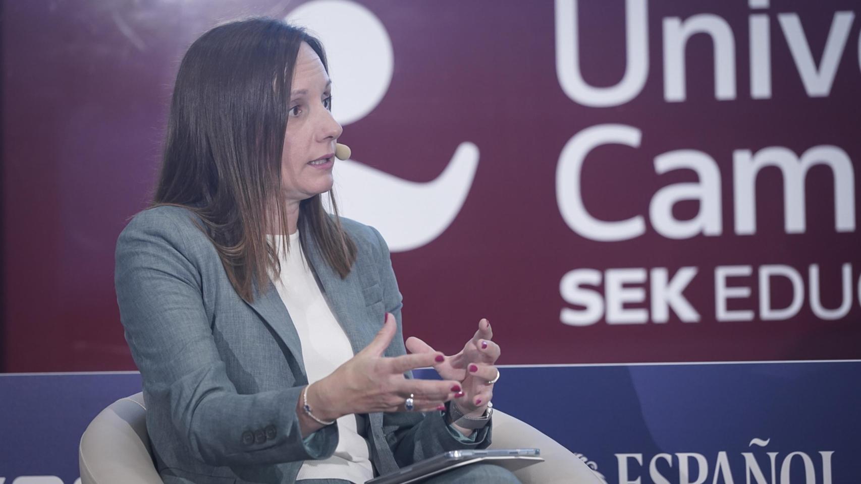 Begoña Magaz, directora de Negocio de Personas de Mapfre España, en el VI Simposio del Observatorio de la Sanidad.