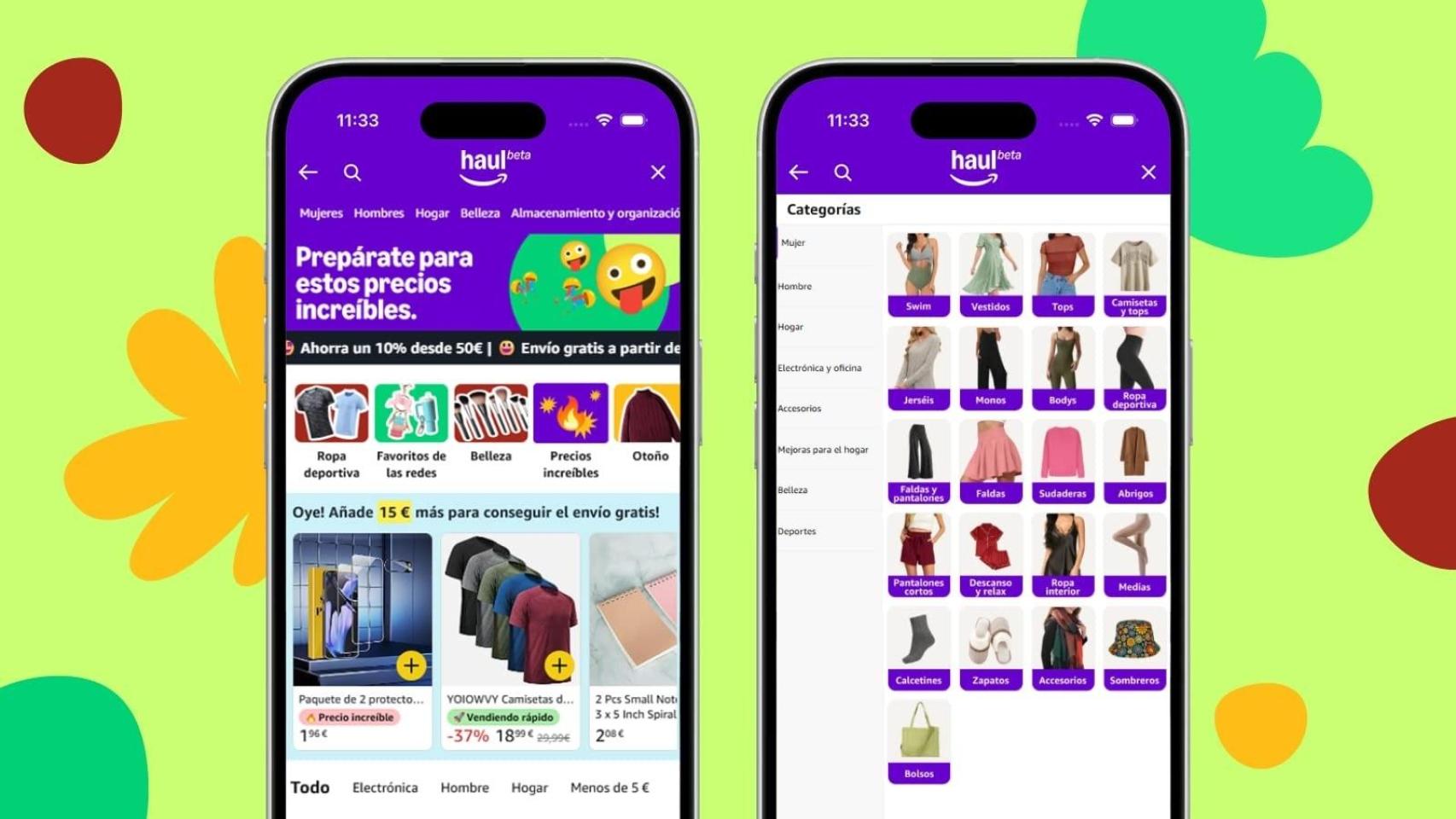 Amazon lanza Haul en España