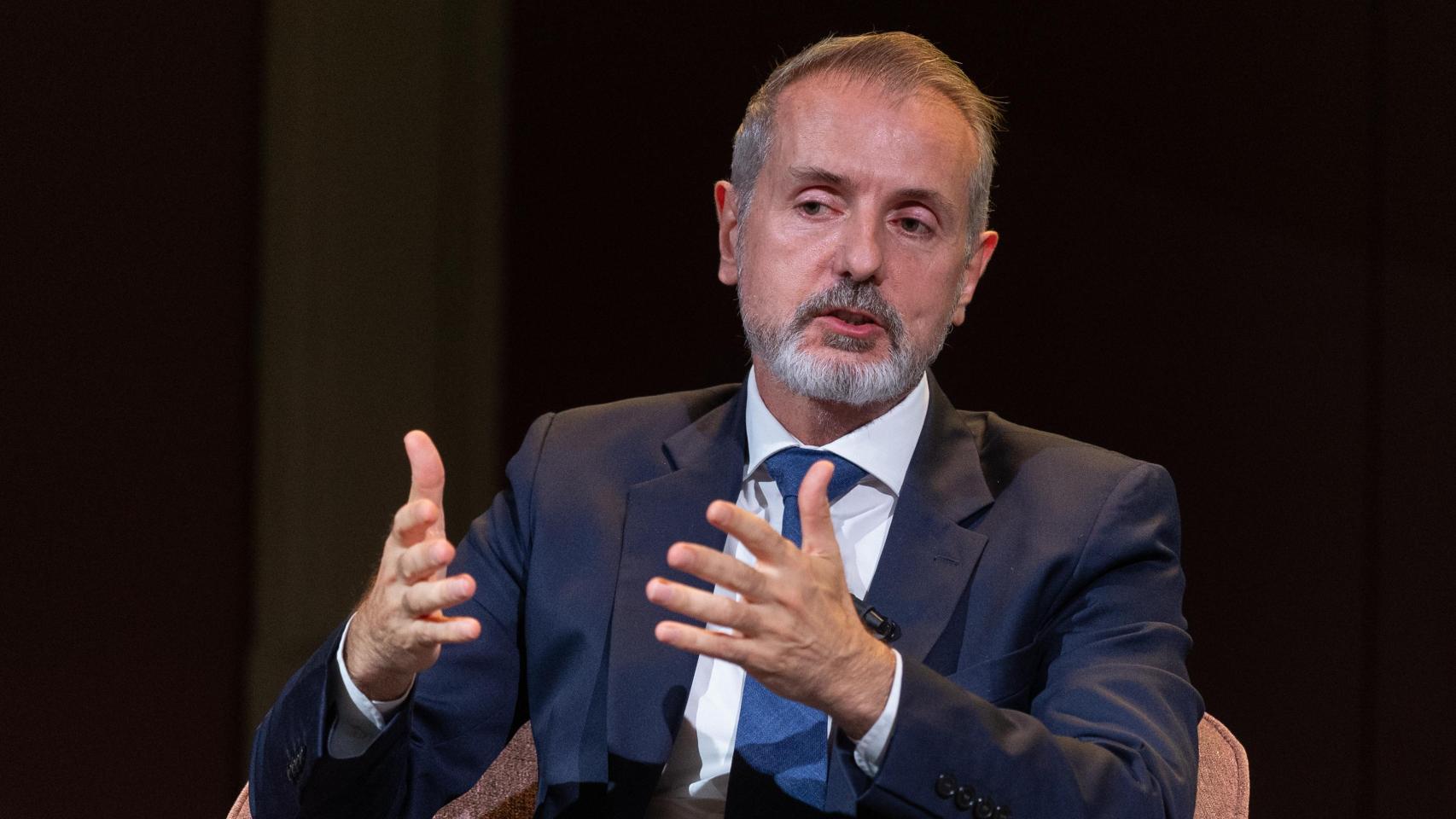 El presidente de Telefónica, Marc Muntra, interviene en los Desayunos del Ateneo.