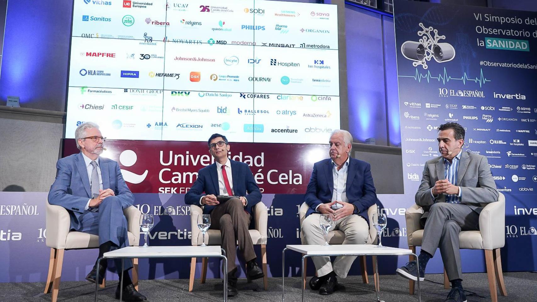 Carlos Zarco, Marcos Domínguez, Luis Menchén Fernández-Pacheco y José Ariza