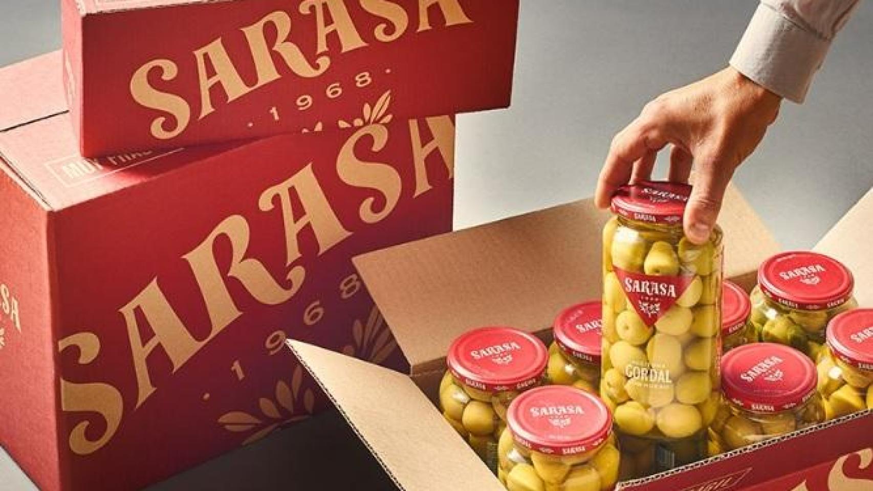 Botes de Aceitunas Sarasa.