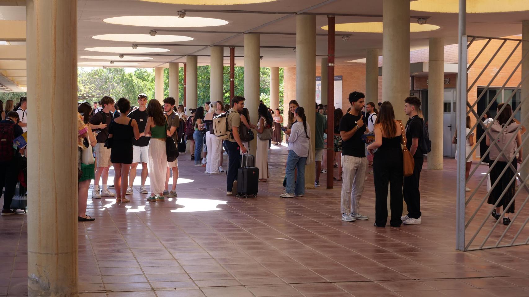 Alumnado internacional en la UMA.