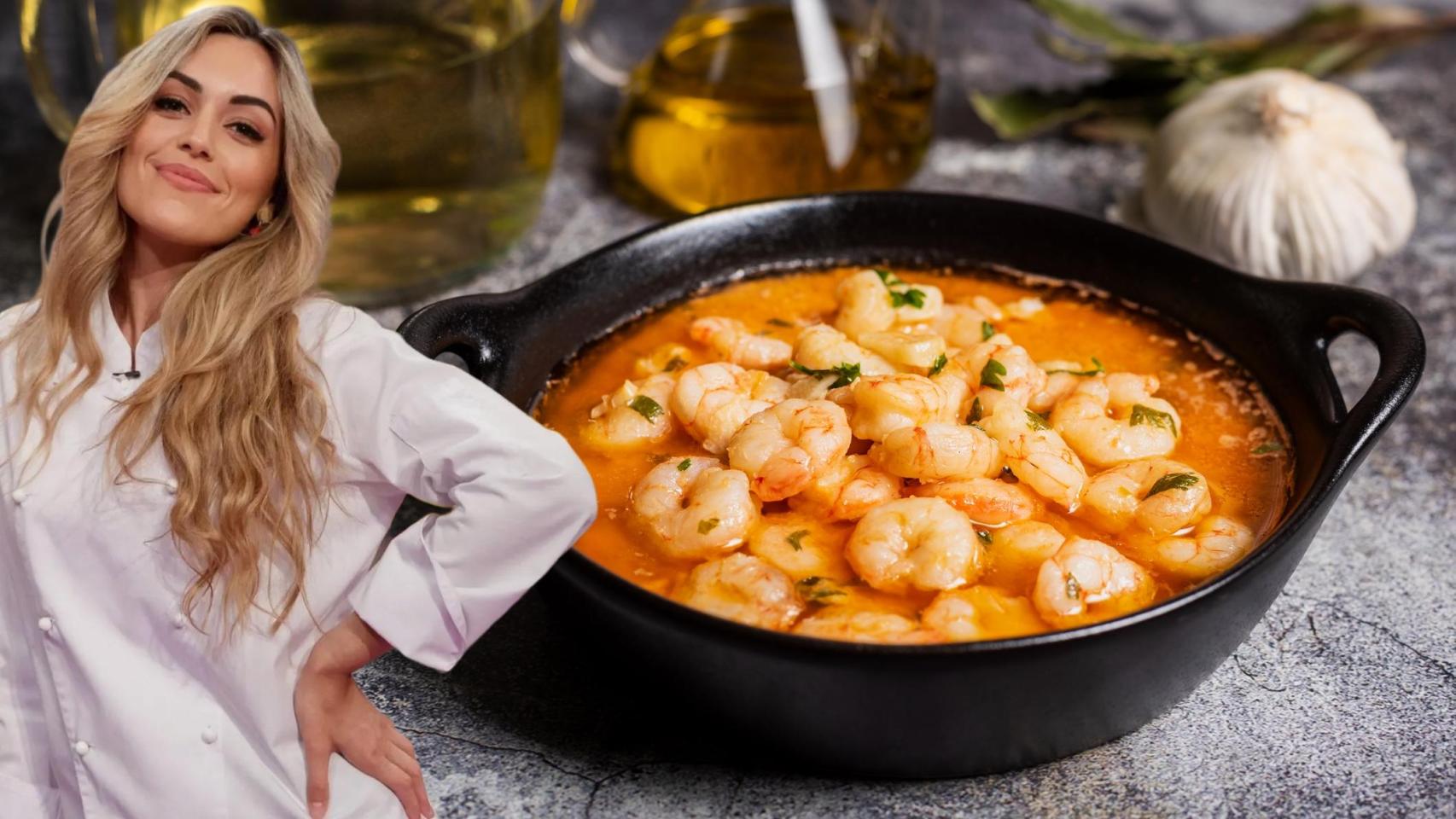 María Morales en un montaje de El Español