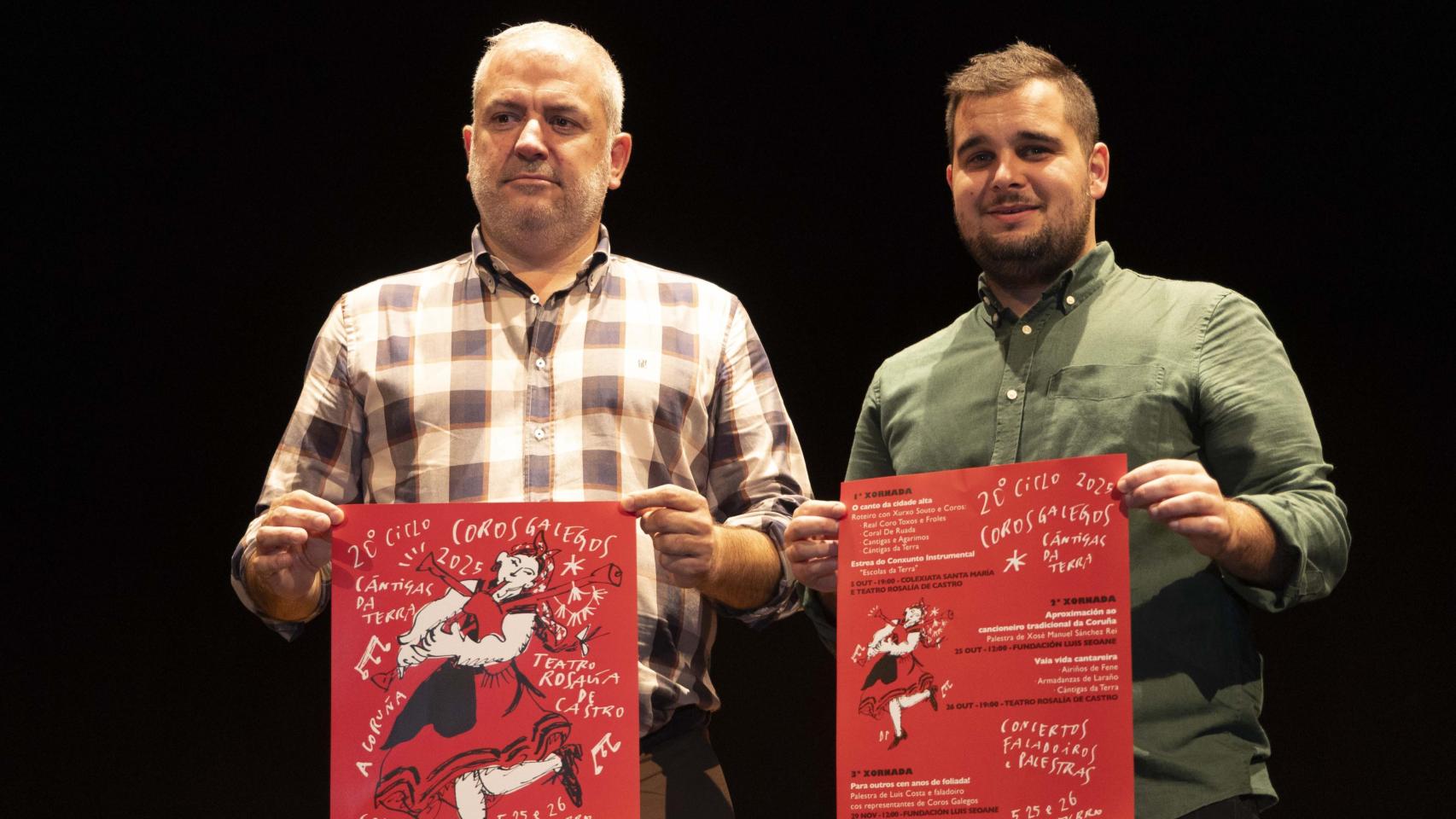 El teatro Rosalía en A Coruña estrena este domingo una nueva edición del Ciclo de Coros Gallegos