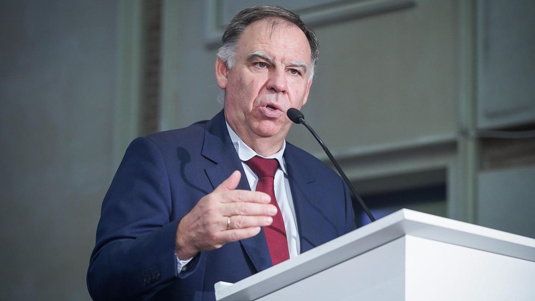 Javier Ponce, director general de la Sociedad Española para la Transformación Tecnológica (SETT), durante su intervención en la tercera jornada del VI Observatorio de la Sanidad 'Una nueva forma de entender la salud'.