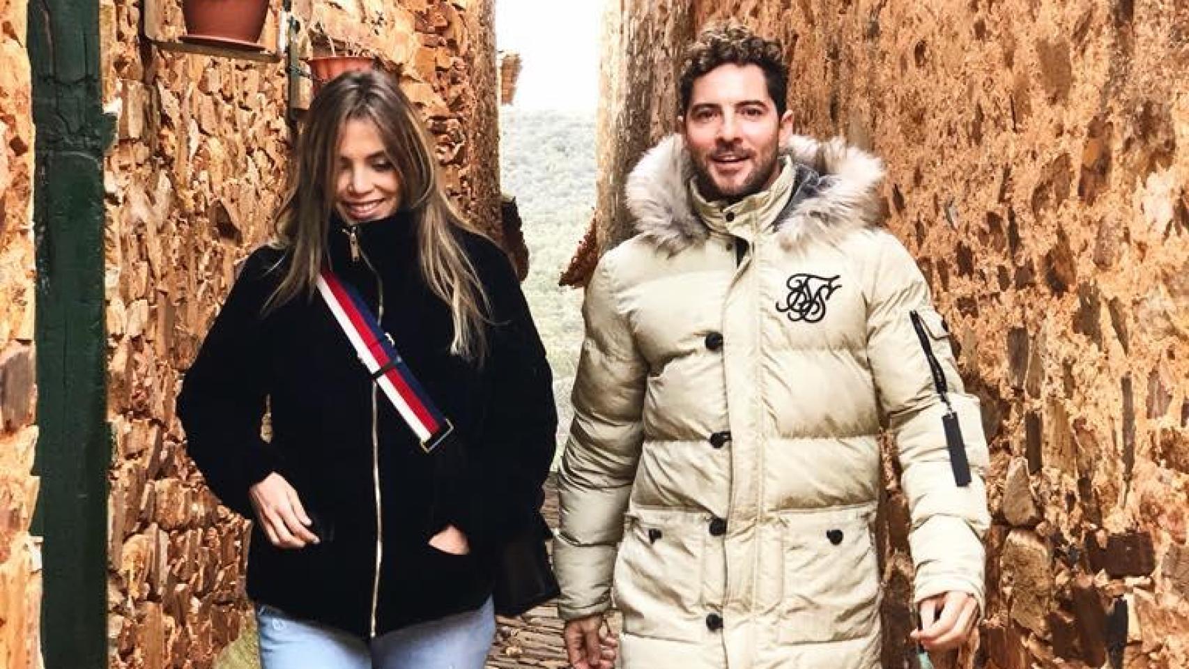 David Bisbal y Rosanna Zanetti en Castrillo de los Polvazares (León)