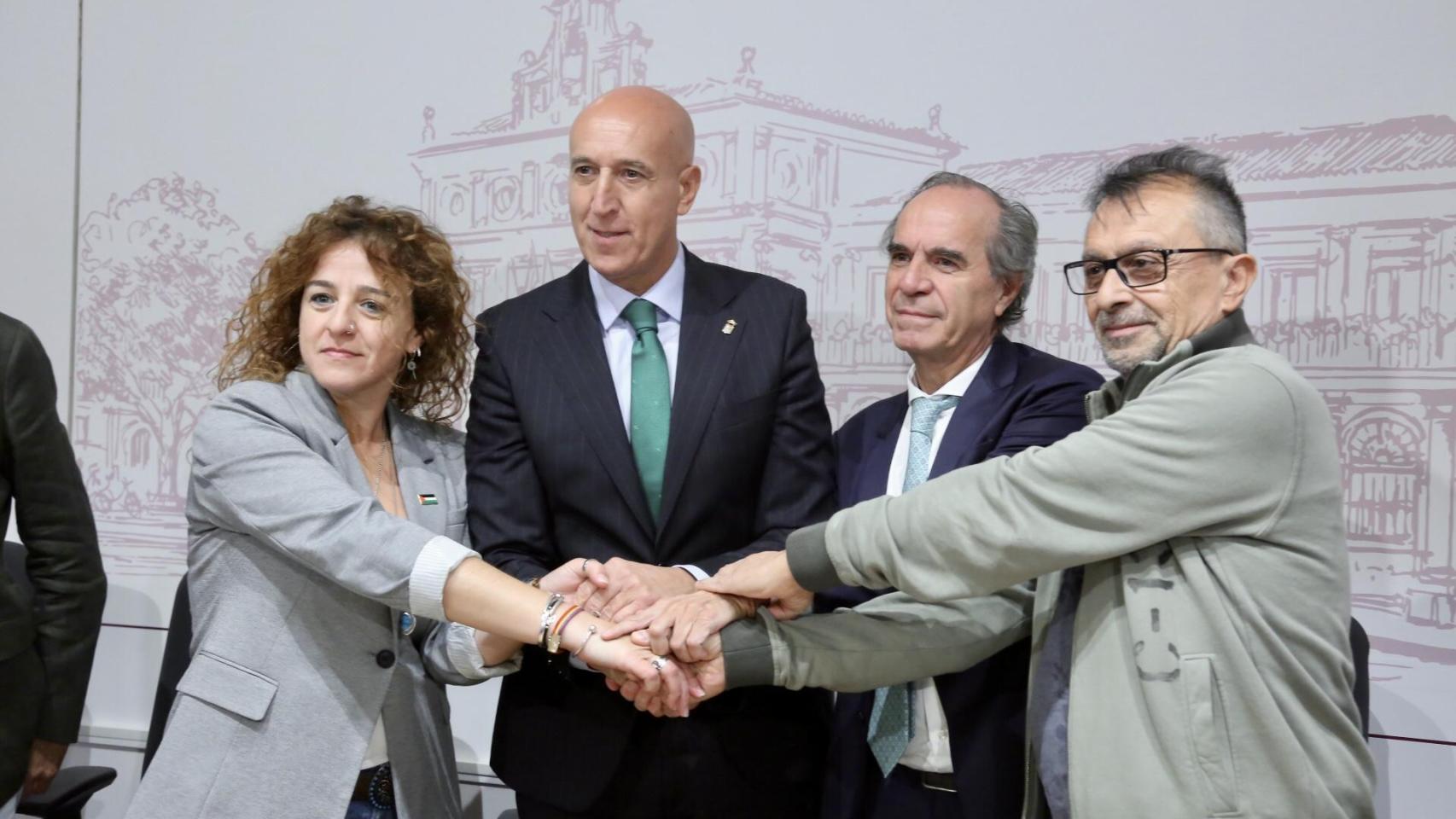 Firma del Diálogo Social en el Ayuntamiento de León