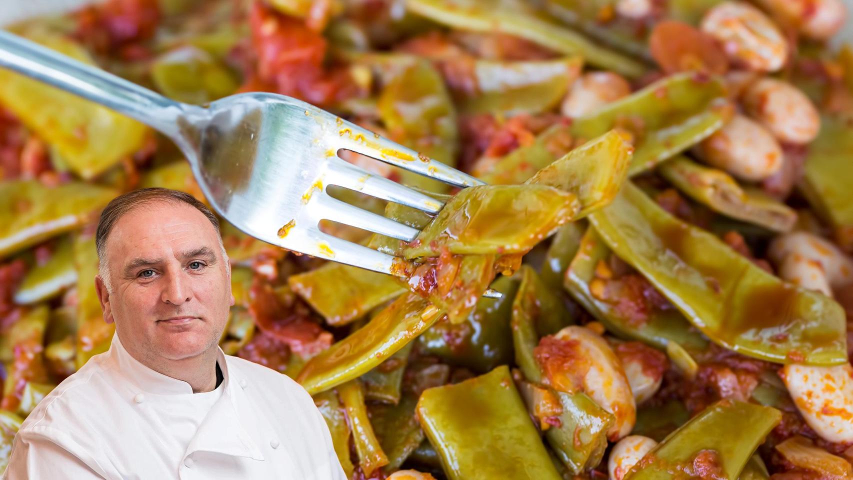 El chef José Andrés en un montaje de El Español