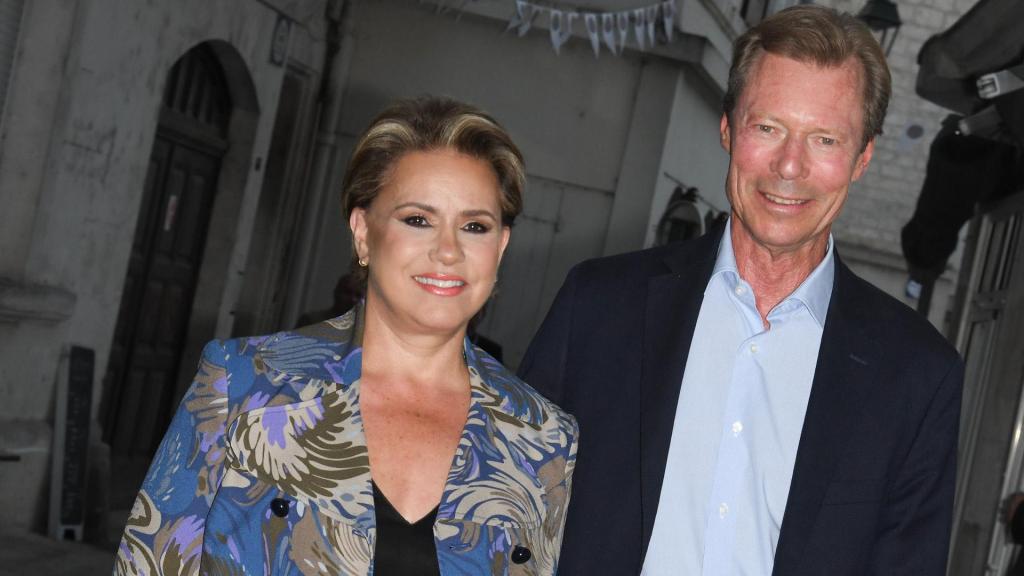 María Teresa y Enrique de Luxemburgo en un acto en 2019.