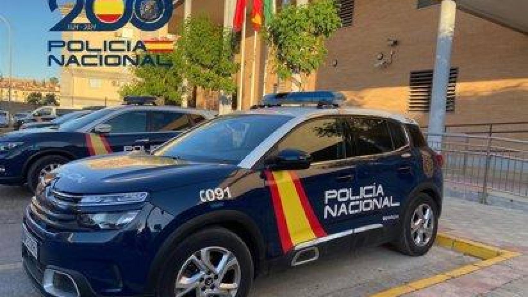 Coche de la Policía Nacional.
