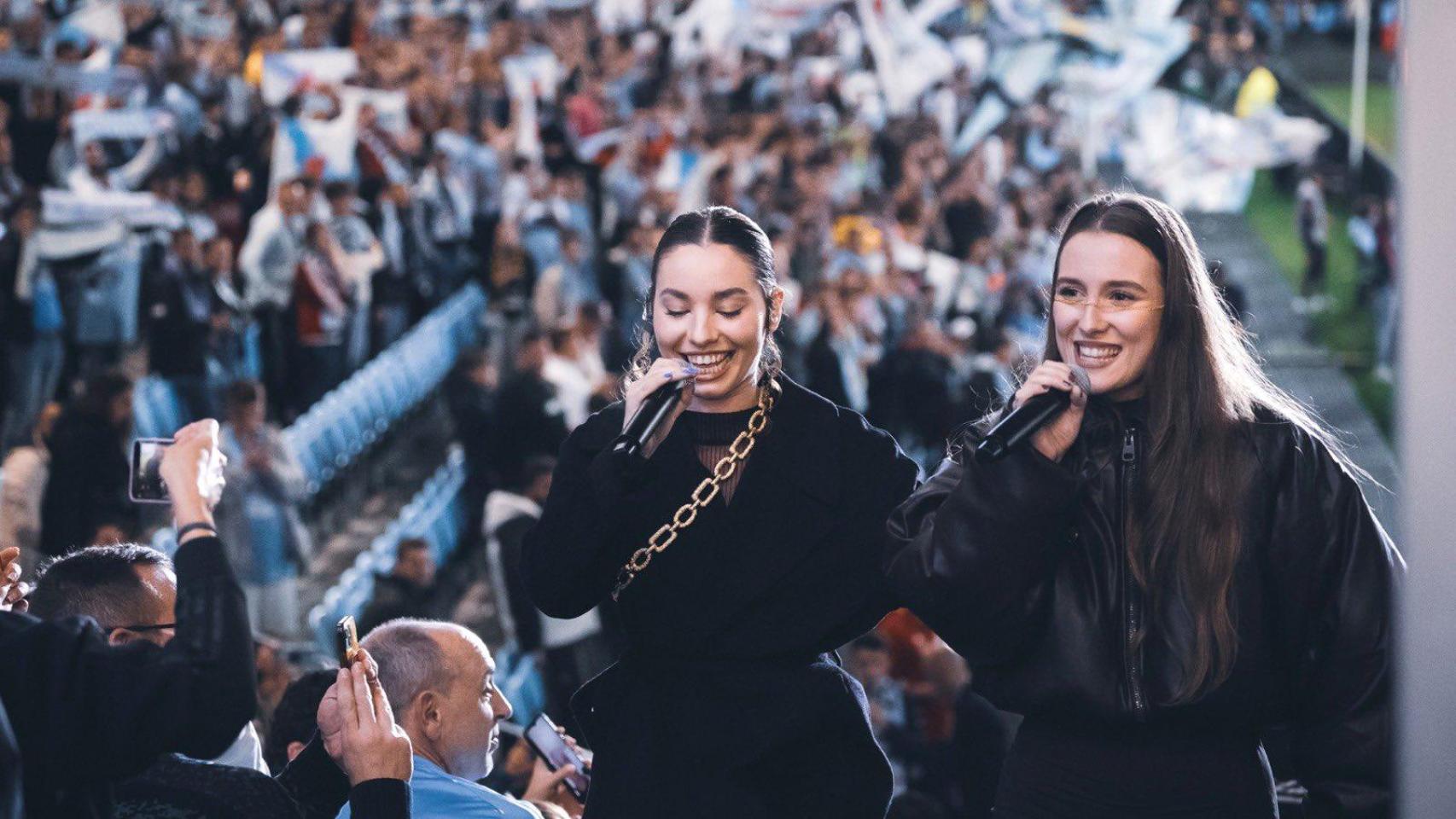 Fillas de Cassandra en su anterior actuación en Balaídos.