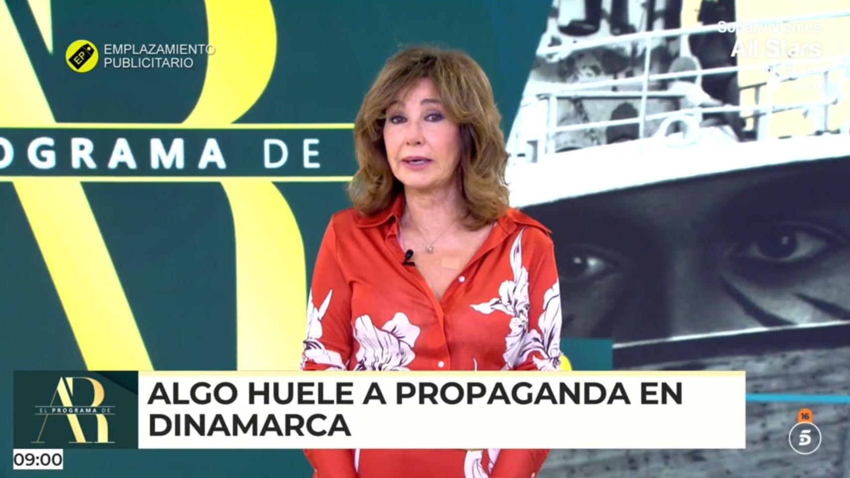 Ana Rosa Quintana en 'El programa de AR'.