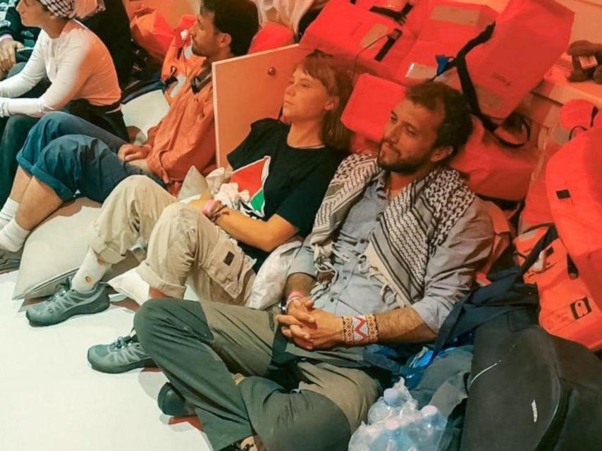 La intercepción de la Flotilla Global Sumud, en imágenes.