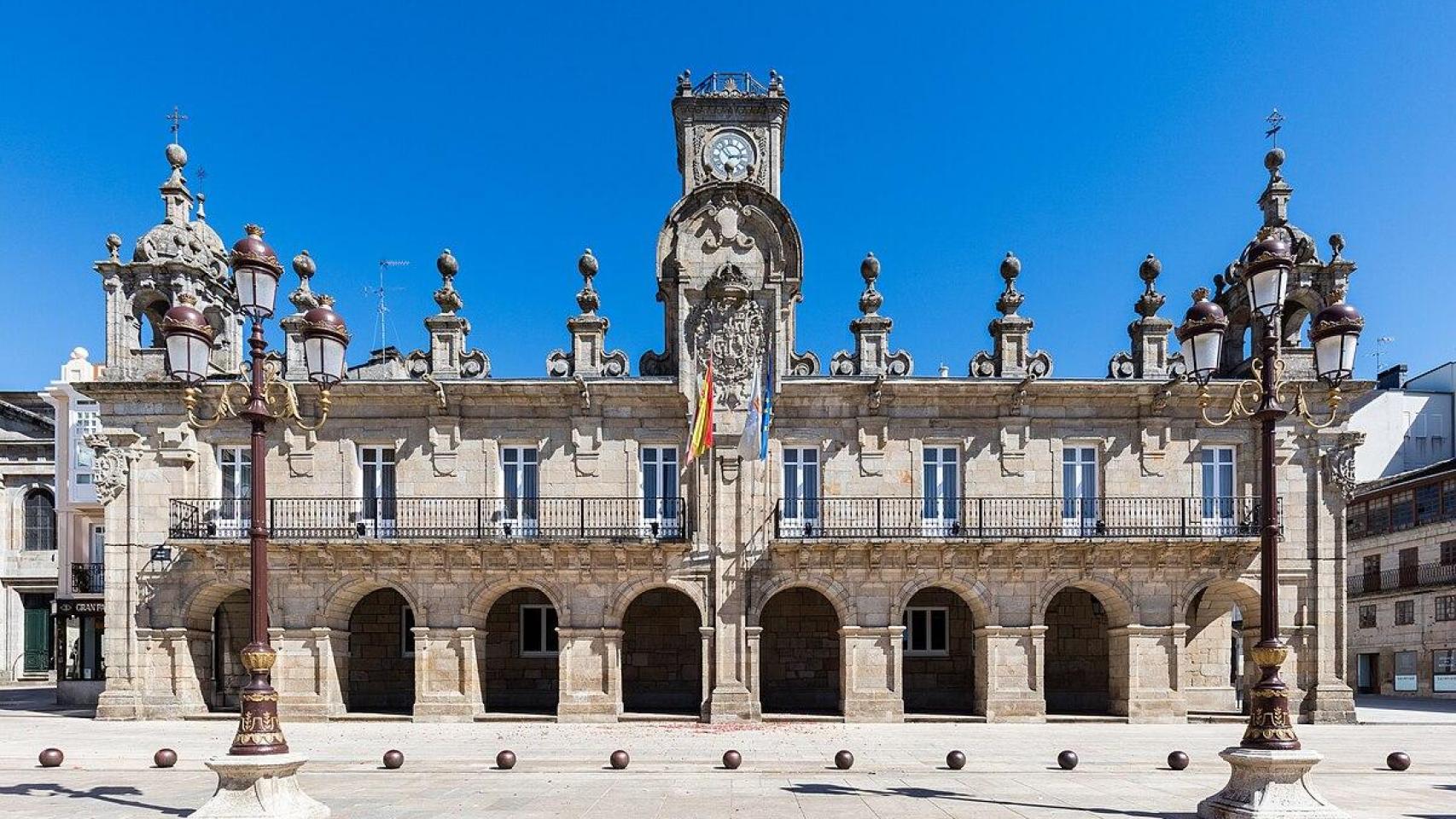 Imagen del ayuntamiento de Lugo.