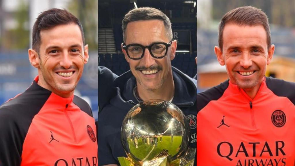 Pedro, Alberto y Juan Carlos.