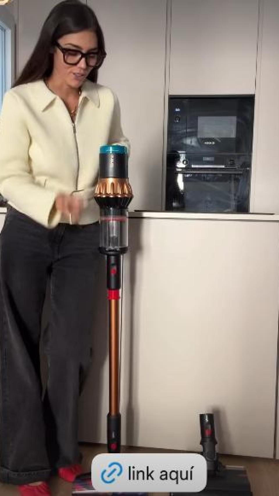 Anna Padilla, en un 'story' de Instagram.