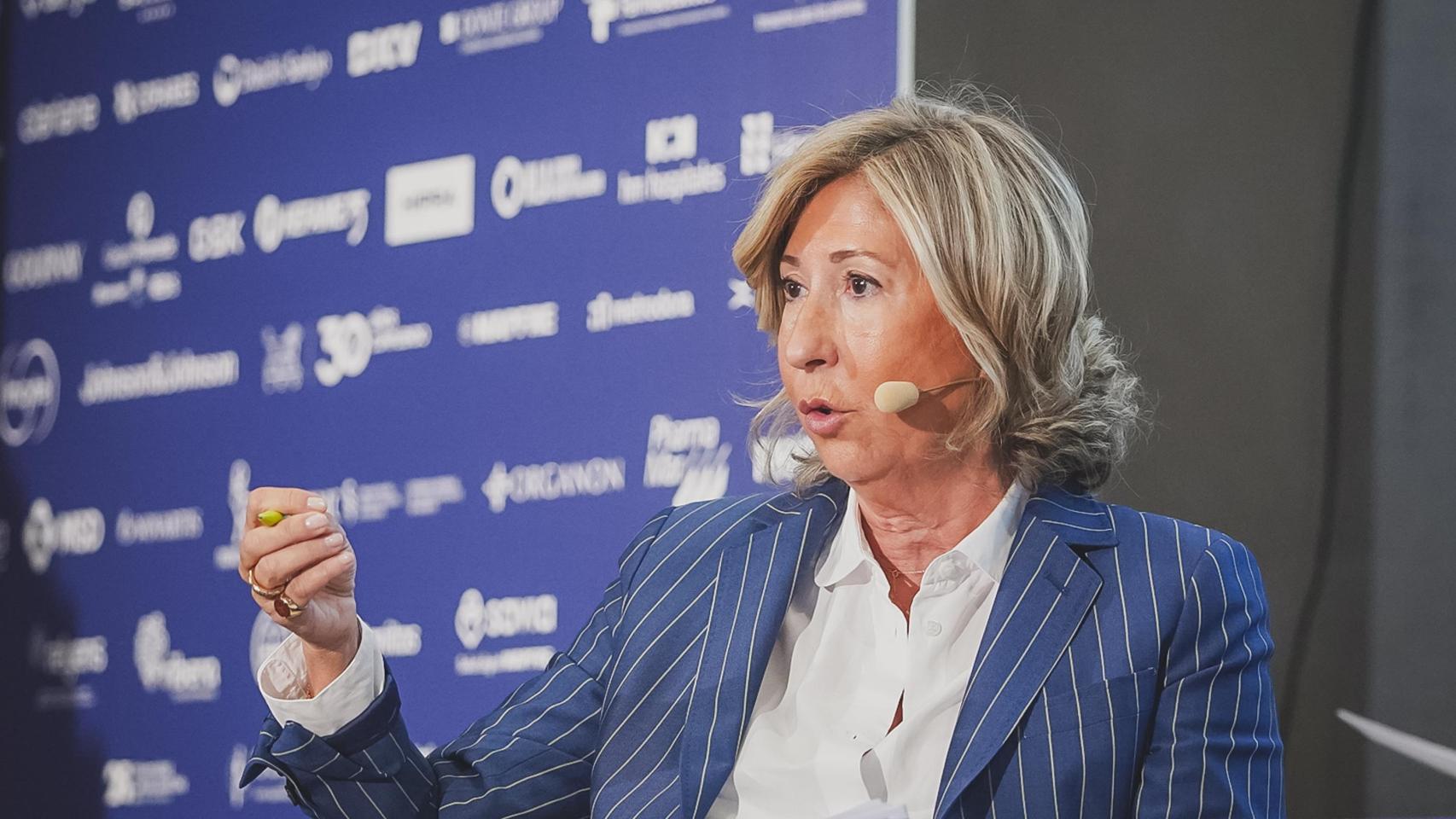 Sara Catrain, presidenta del Colegio de Farmacéuticos de La Coruña.