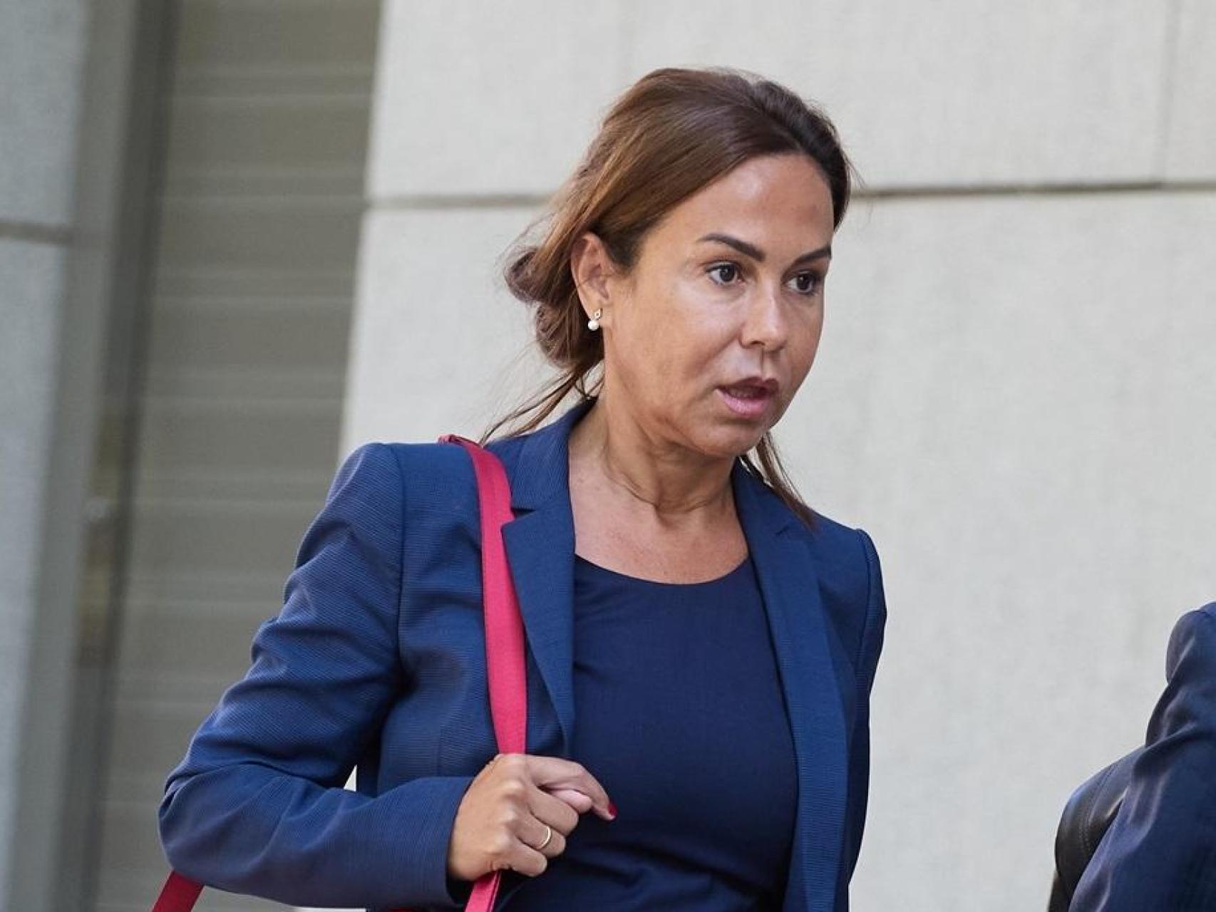 Pardo de Vera, el día en que acudió a declarar como imputada por el ‘caso Koldo’ en la Audiencia Nacional.