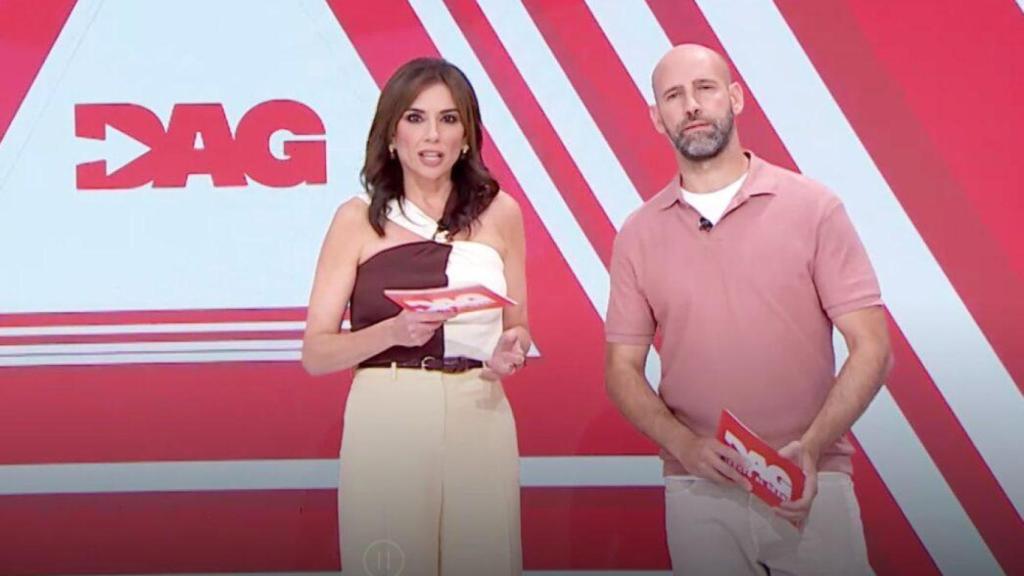 Marta Flich y Gonzalo Miró, presentadores de 'Directo al grano'.