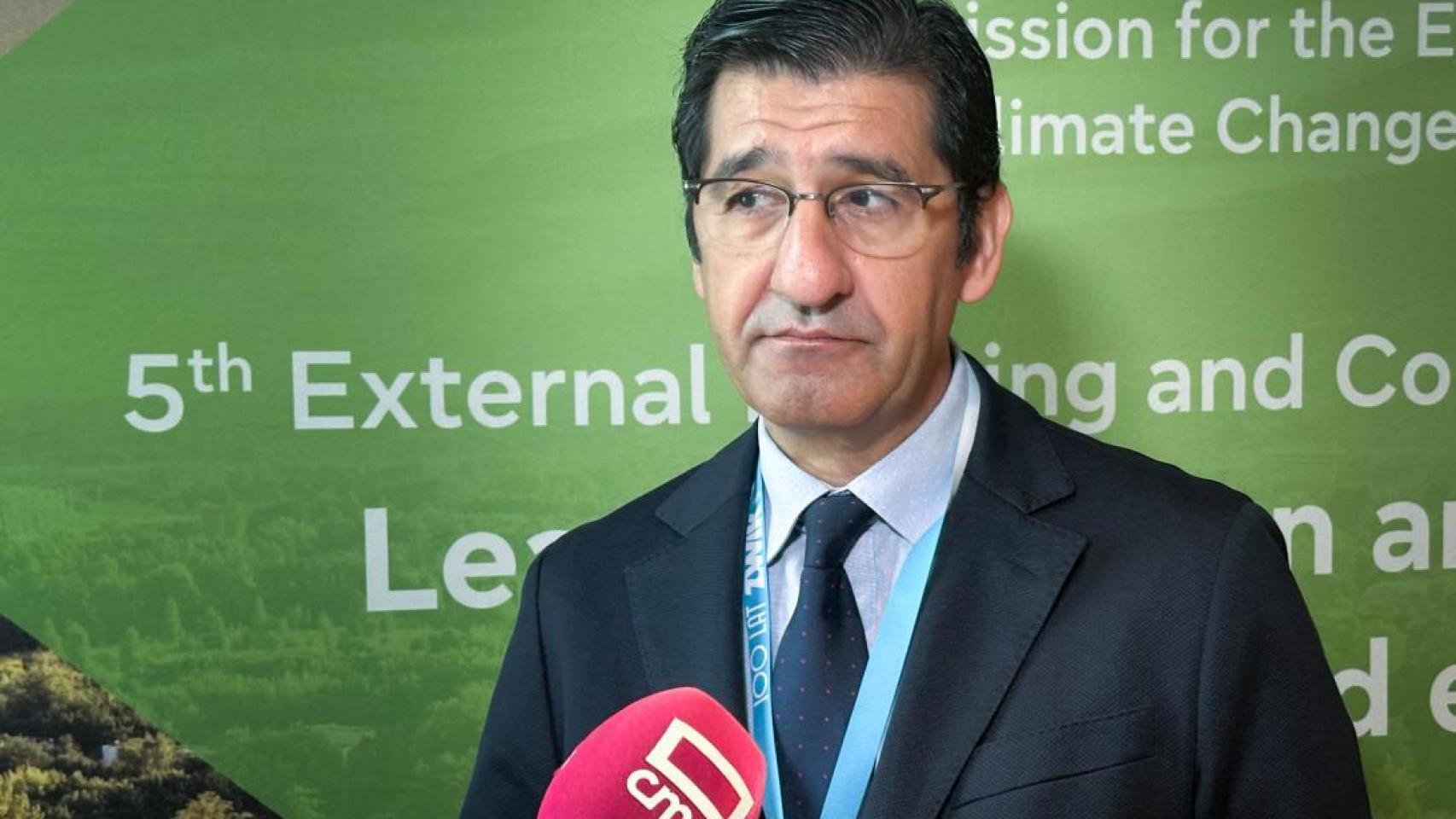 José Manuel Caballero y Nacho Hernando tras la reunión de Łódź