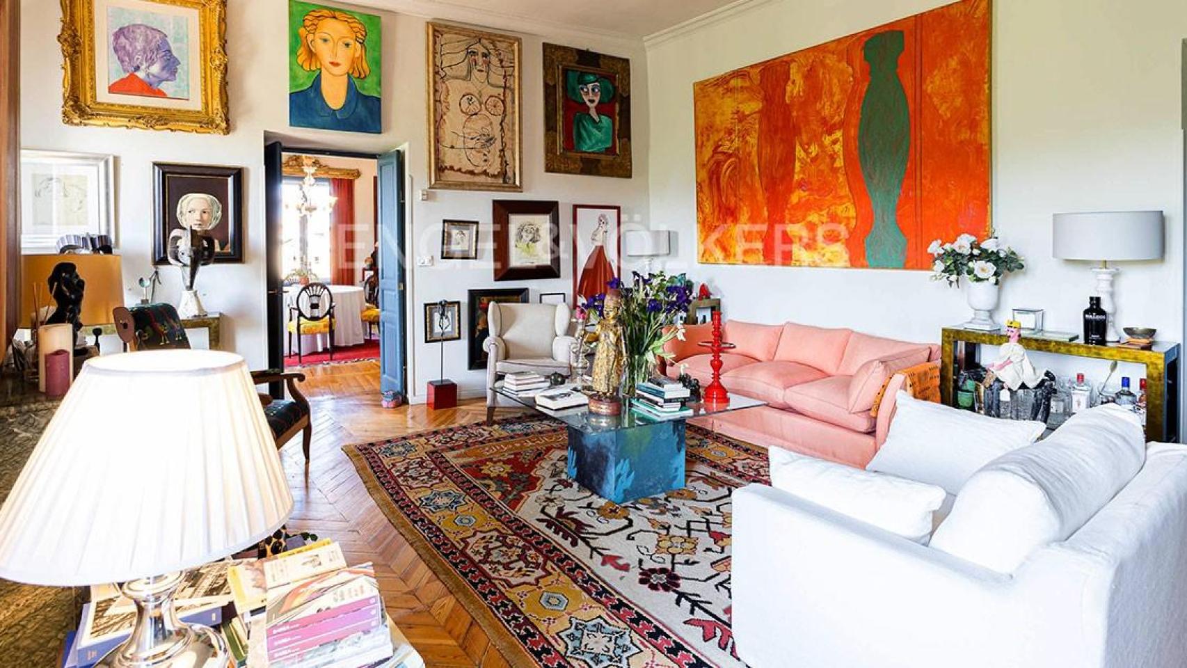 El salón del palacete de Segovia del siglo XIV