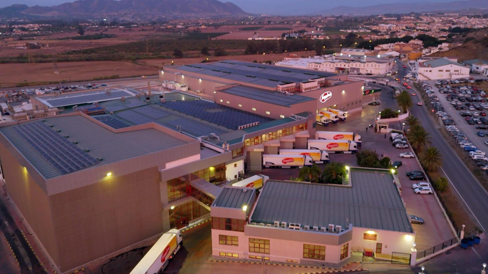 Vista de la fábrica de Famadesa.