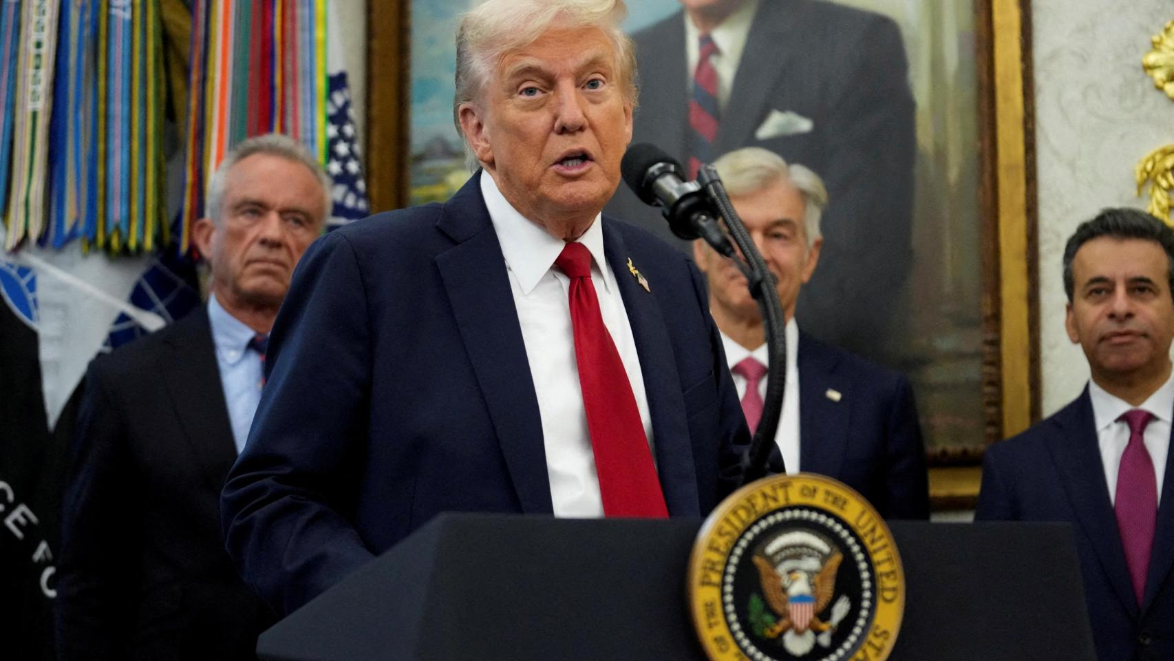 El presidente de EEUU, Donald Trump.