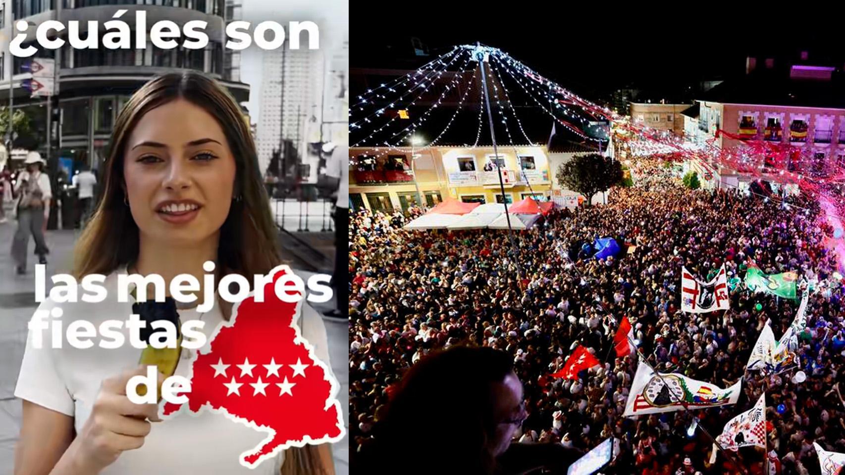 Los madrileños eligen las mejores fiestas de Madrid.