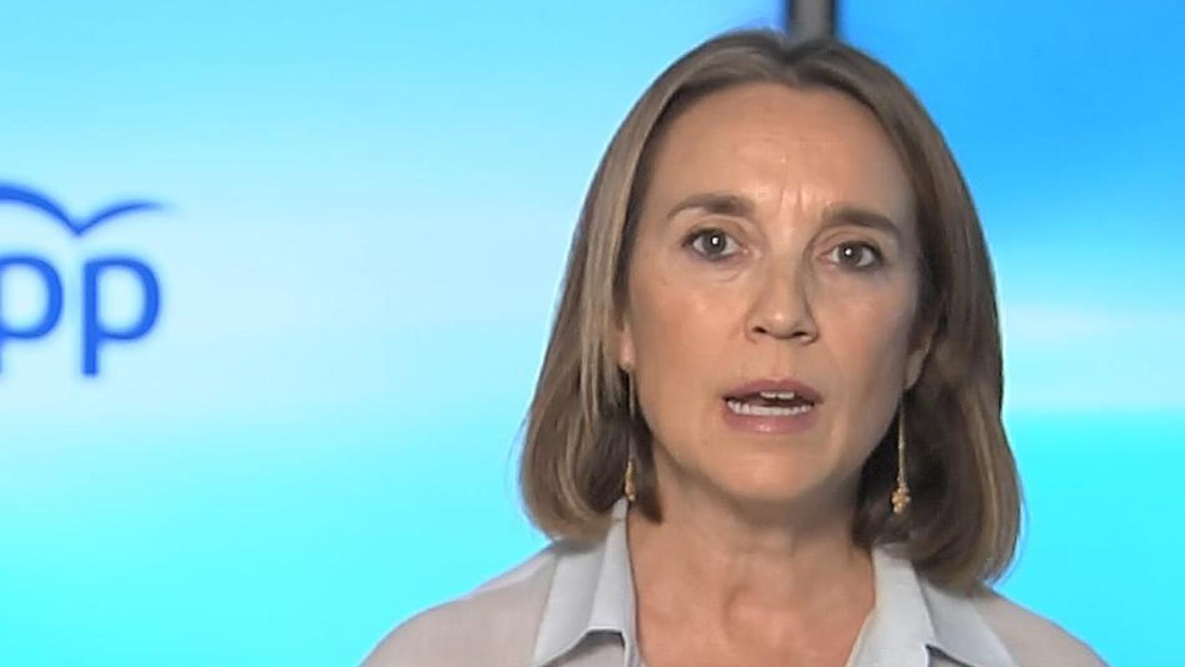 La vicesecretaria deRegeneración Institucional del PP, Cuca Gamarra.