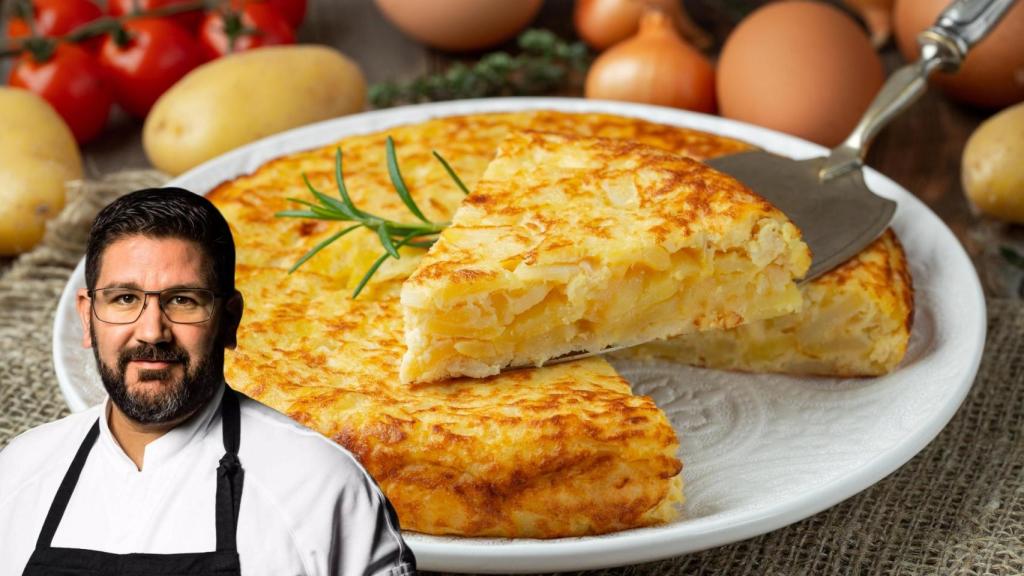 Dani García, chef, en un montaje de El Español