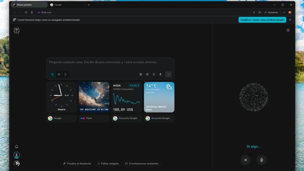 Perplexity con su experiencia de voz para navegar