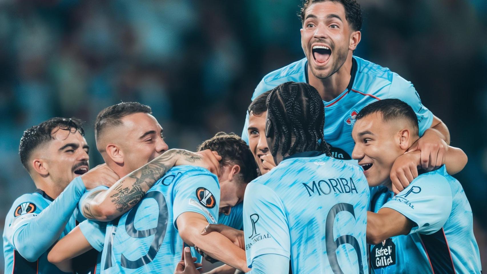 El Celta celebra la remontada ante el PAOK en su regreso a Europa