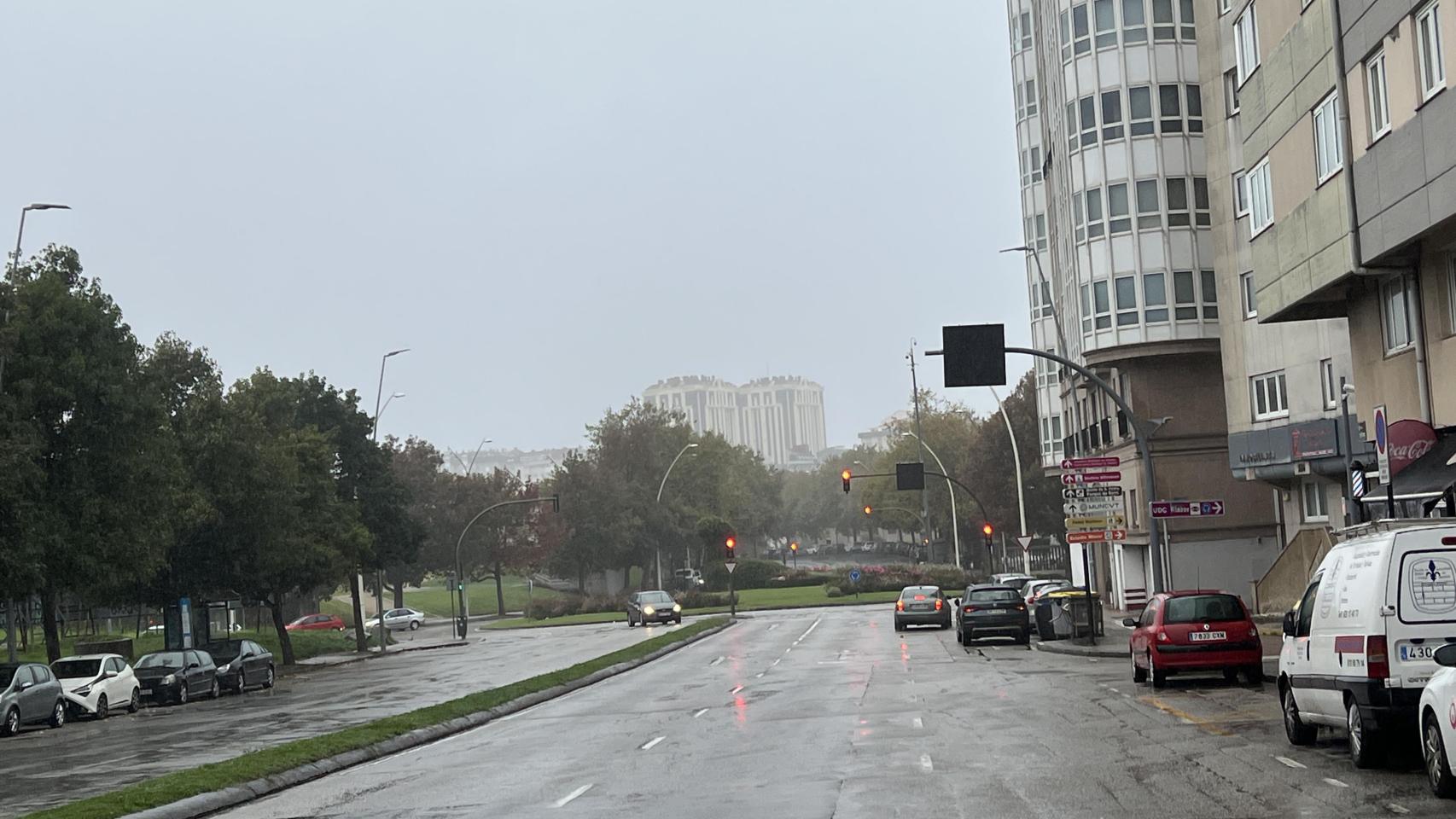 Ronda de Outeiro, en A Coruña.