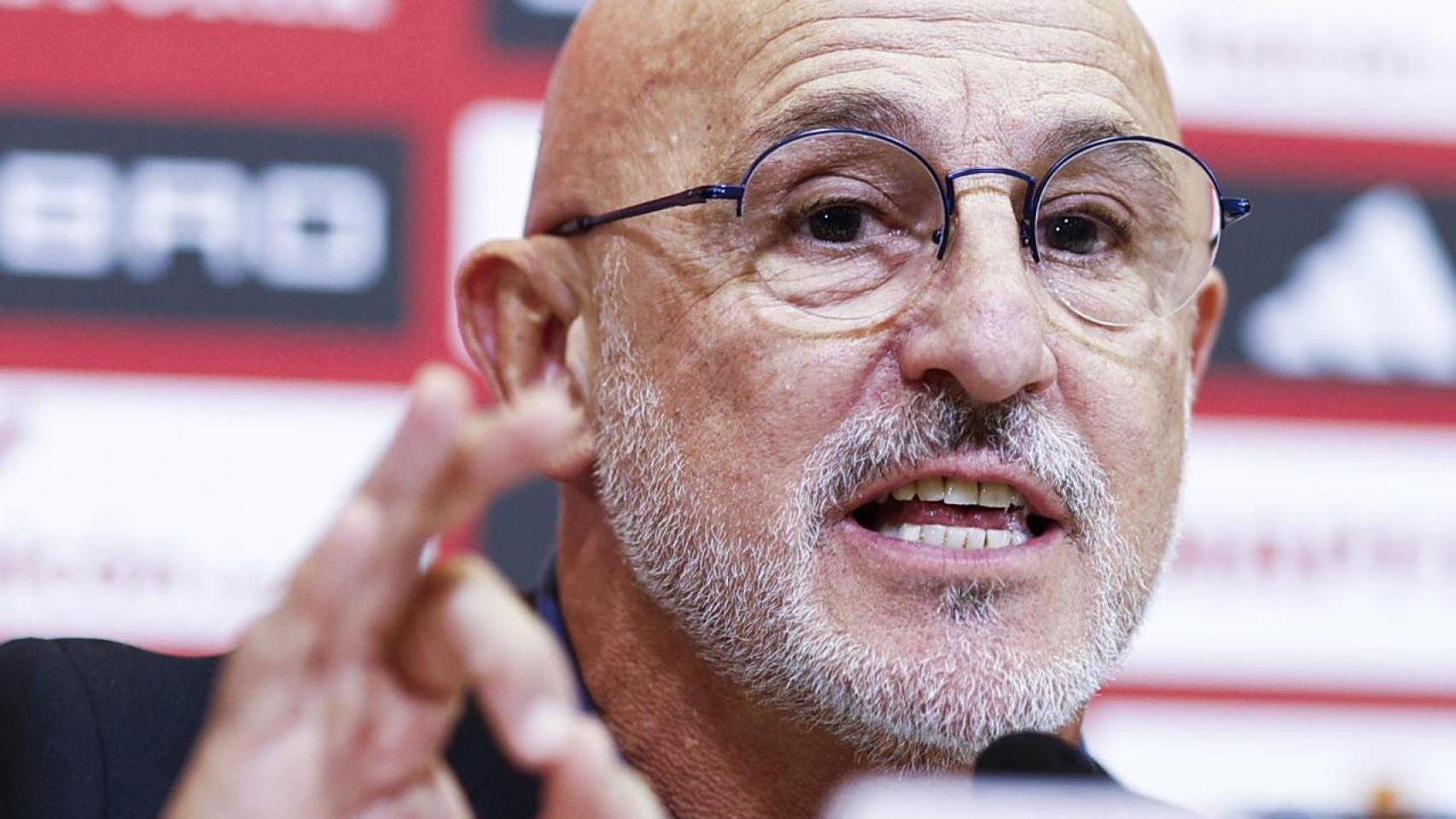 Luis de la Fuente, en rueda de prensa