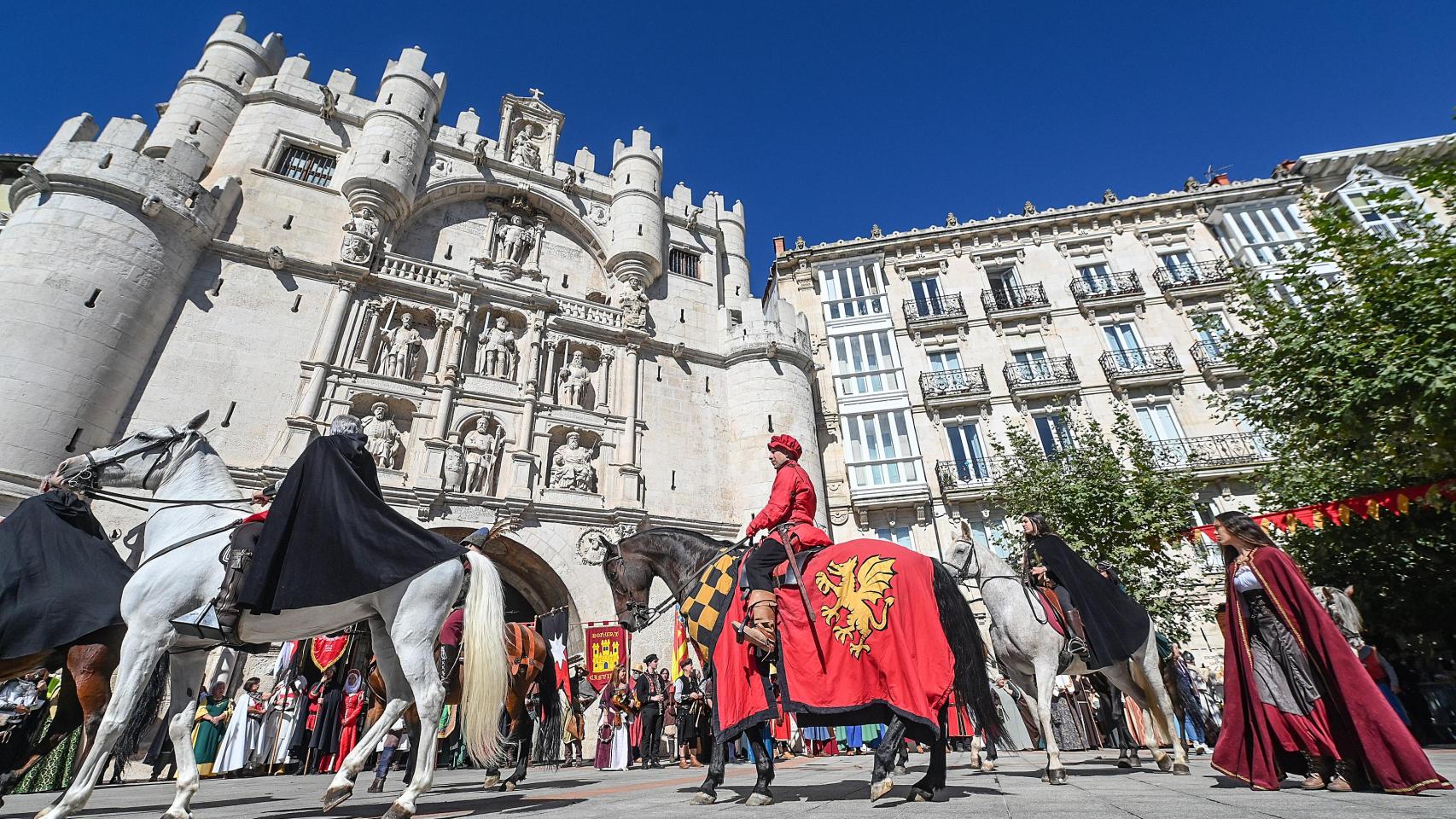 Burgos regresa al Medievo con el rugir de las huestes del Cid
