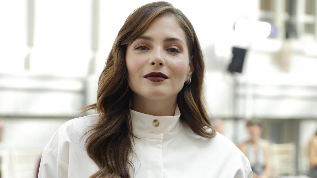 Andrea Duro, en la Semana de la Moda de Madrid.