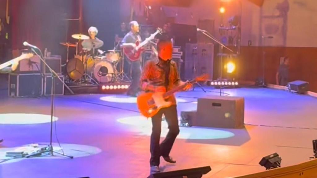 Imagen del concierto de Coque Malla en A Coruña.