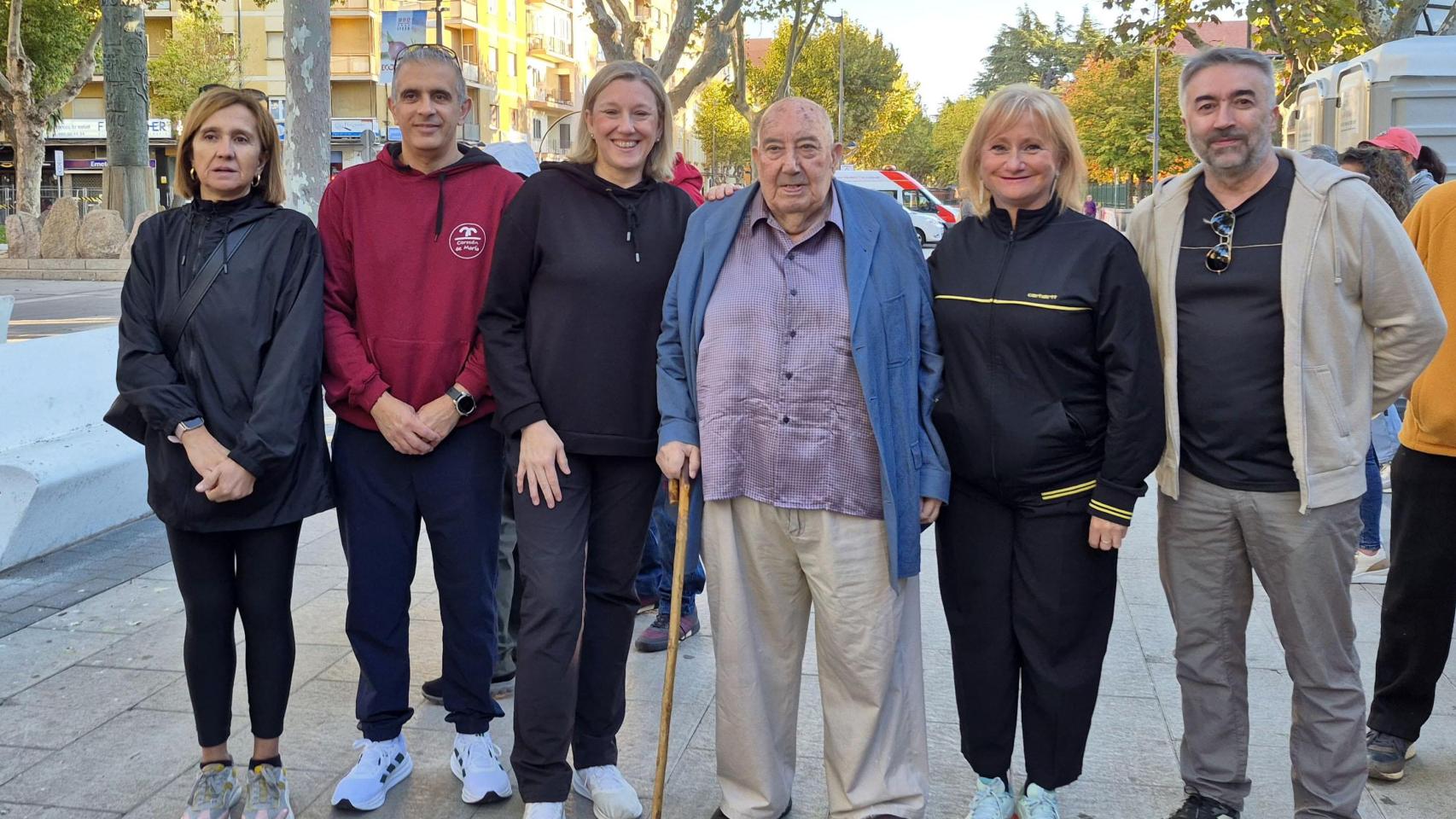 Isabel Blanco participa en la 40 Marcha Asprosud en Zamora