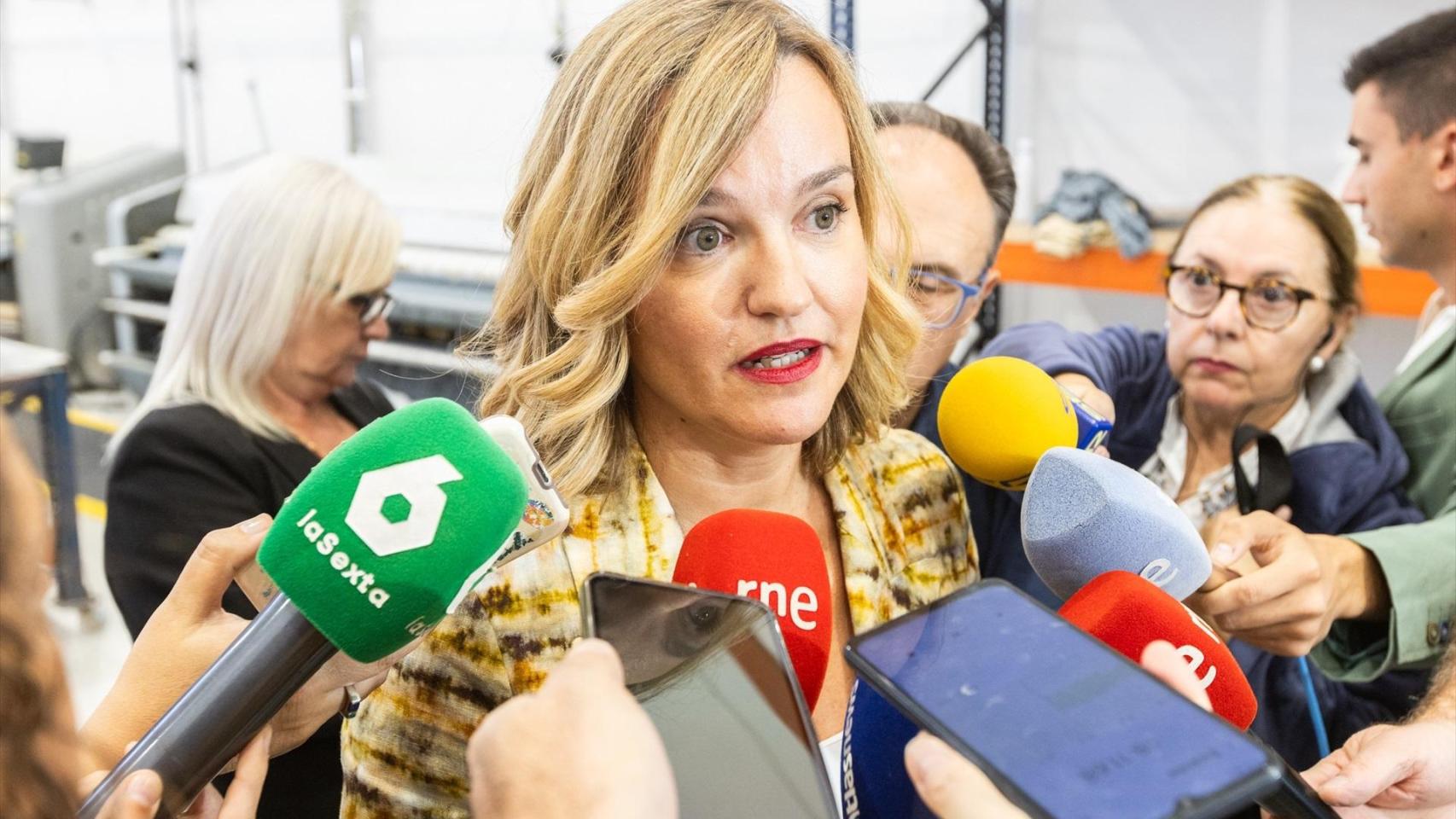 La ministra de Educación y portavoz del Gobierno, Pilar Alegría.