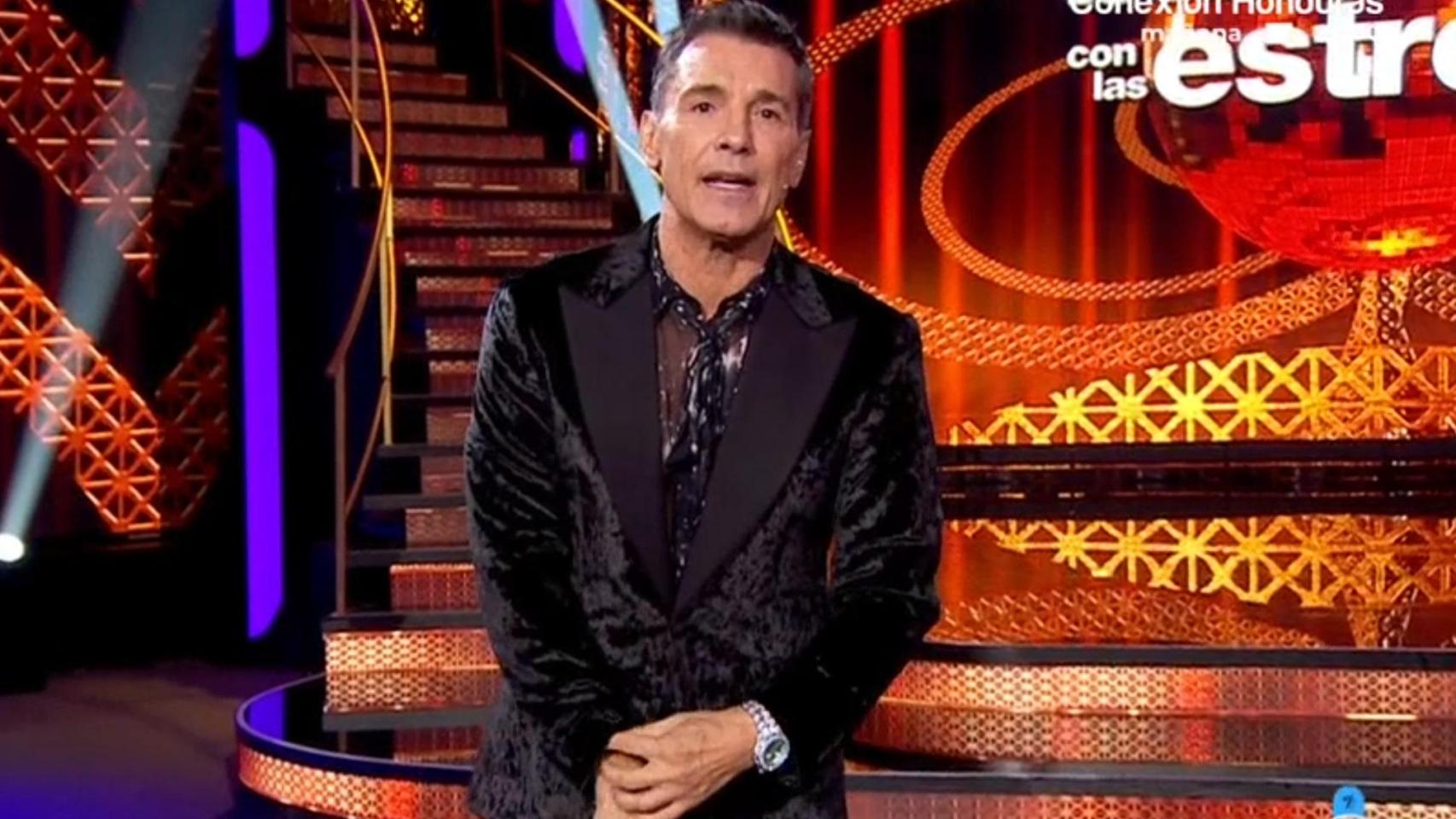 Jesús Vázquez en la cuarta gala de 'Bailando con las estrellas'.