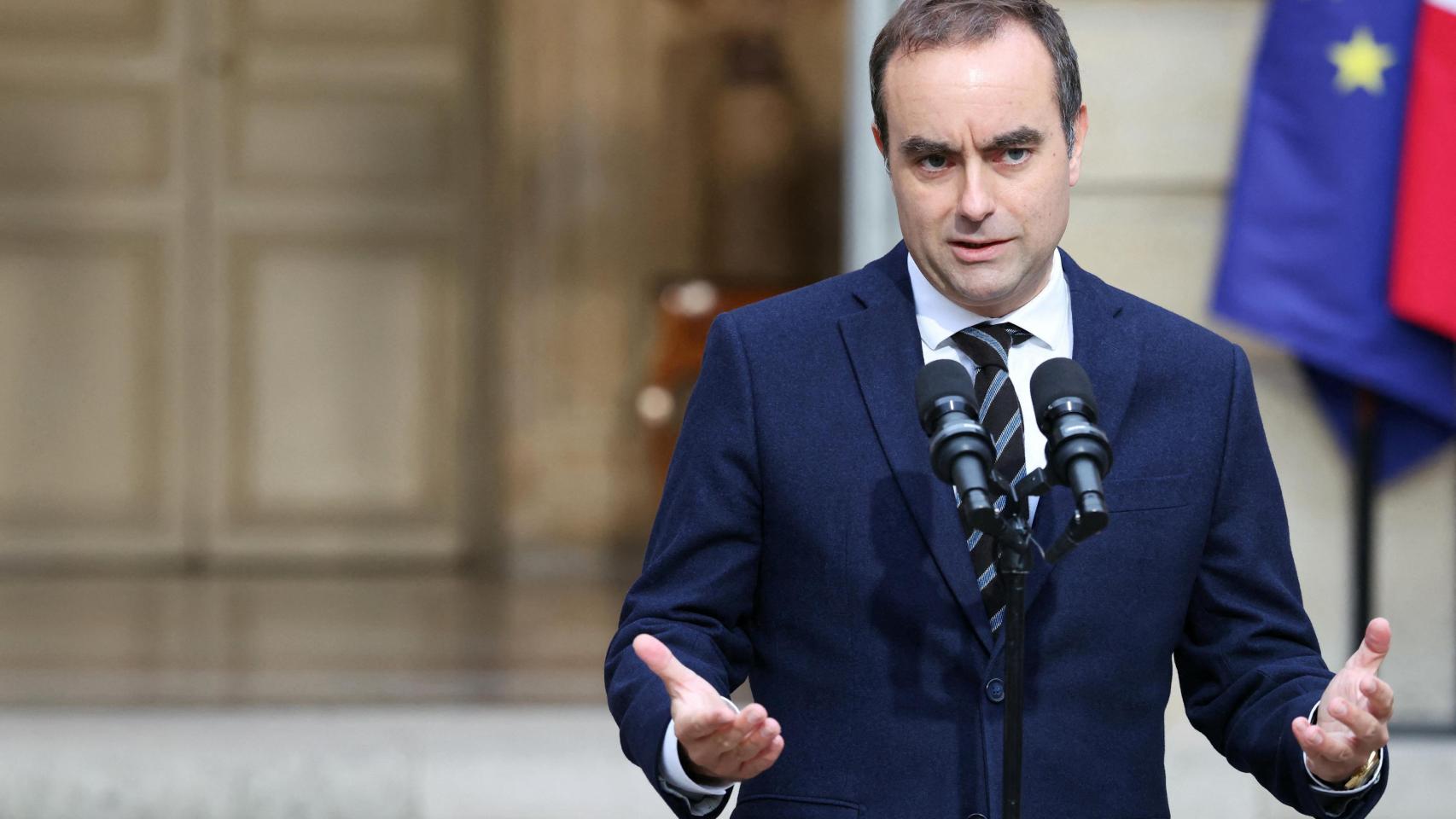 Sébastien Lecornu en una comparecencia el pasado viernes.