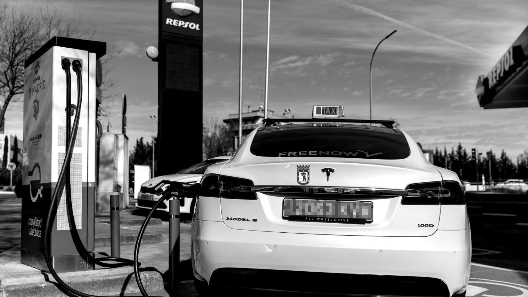 Movilidad eléctrica en el sector del taxi