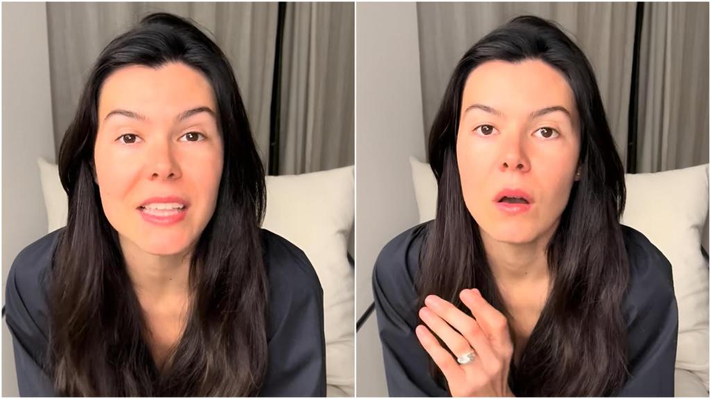 Inés Mañosa, coach, durante uno de sus vídeos en TikTok.