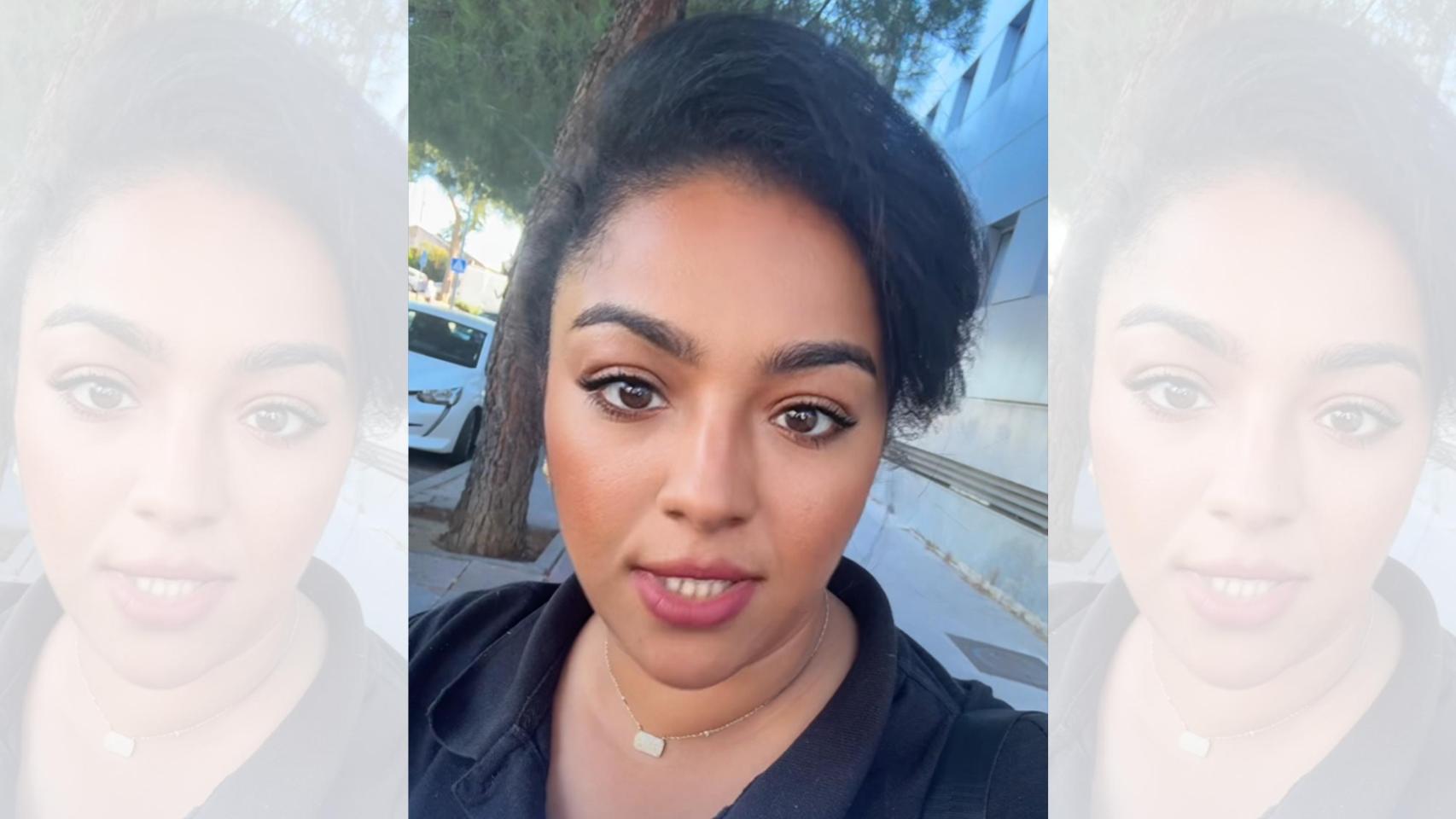 Yasmine Madkouri, usuaria de Tik Tok y protagonista del vídeo