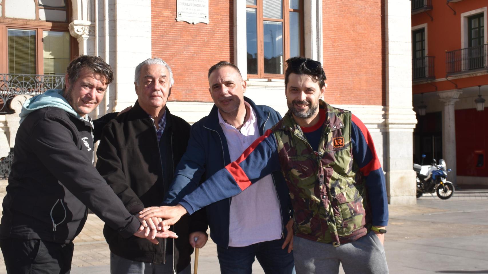 Pablo, Javier, Kike y Luis, representantes de la familia Fernández, fundadora de Motos Copa