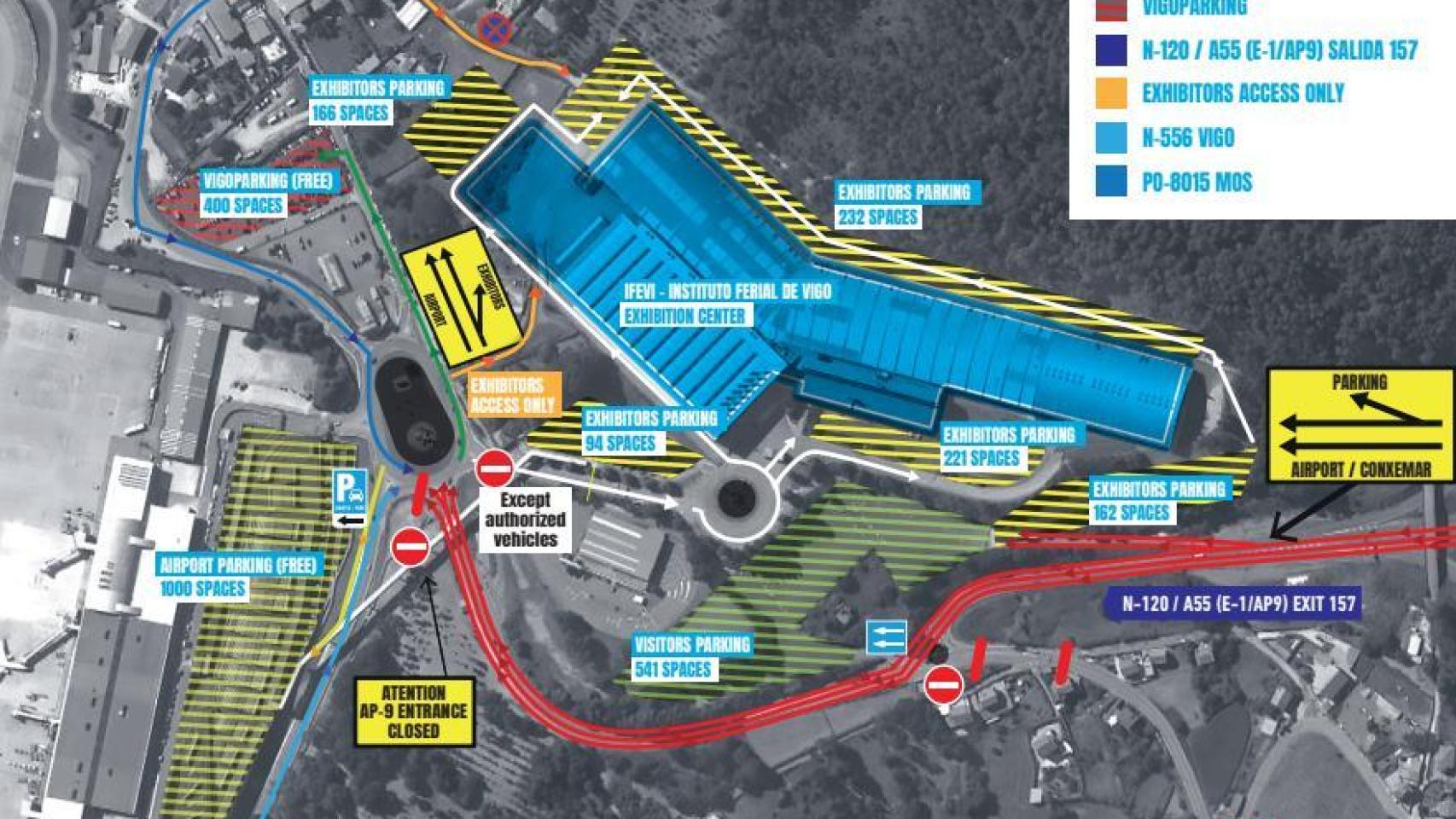 Conxemar modifica el tráfico en Vigo