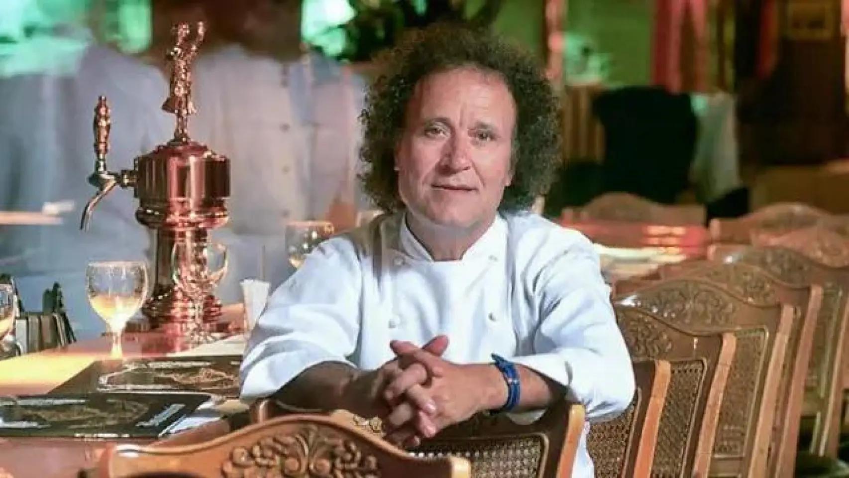 El restaurador Moncho Neira,en una fotografía anterior en Botafumeiro.