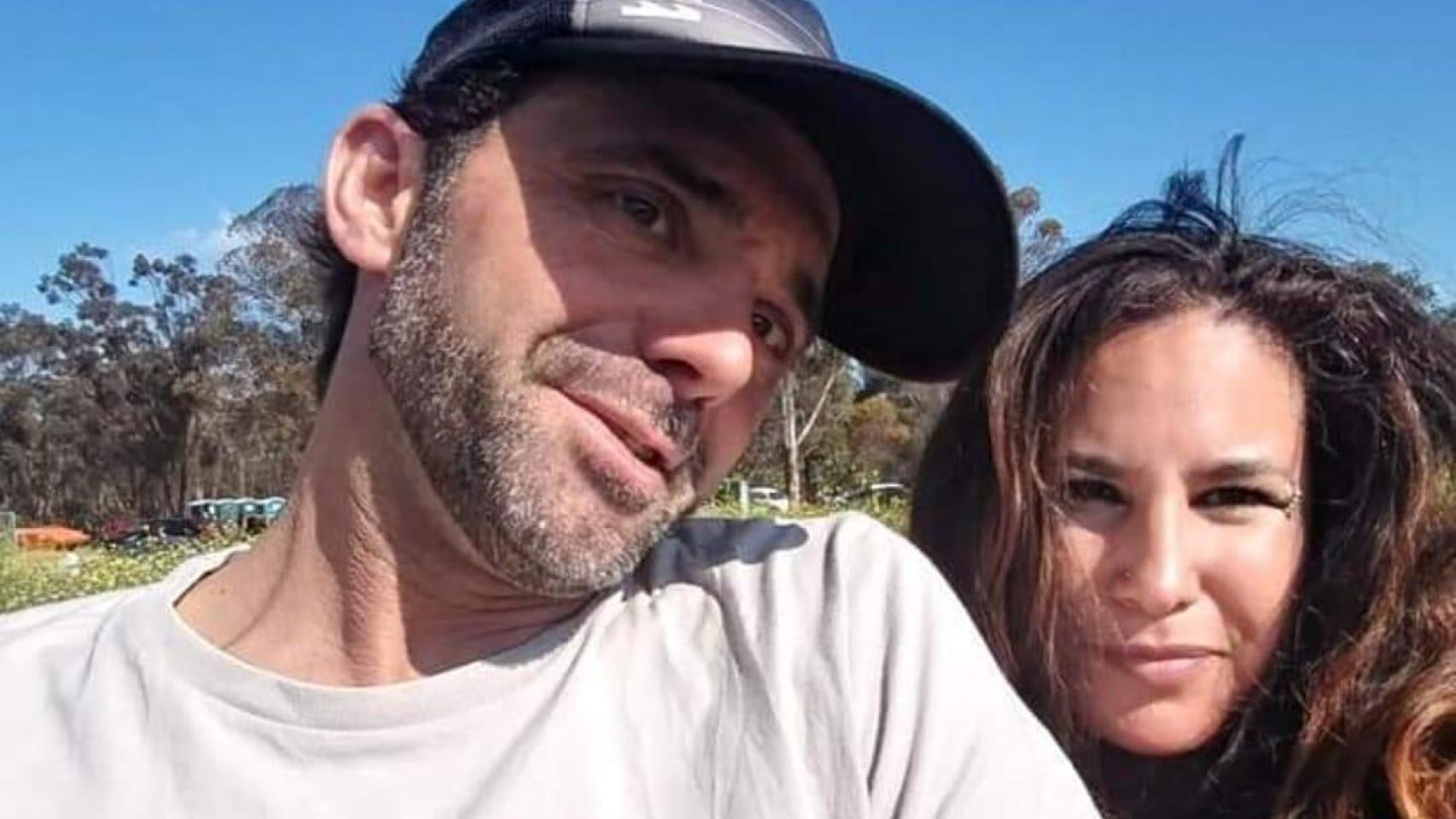 El español Iván Illarramendi y su mujer, Dafna, en una imagen cedida por Asier, el hermano de Iván.