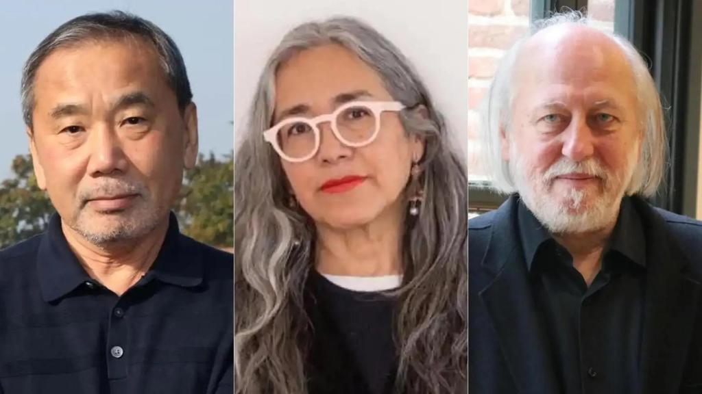 Haruki Murakami, Cristina Rivera Garza y László Krasznahorkai, candidatos al Premio Nobel de Literatura según las apuestas.
